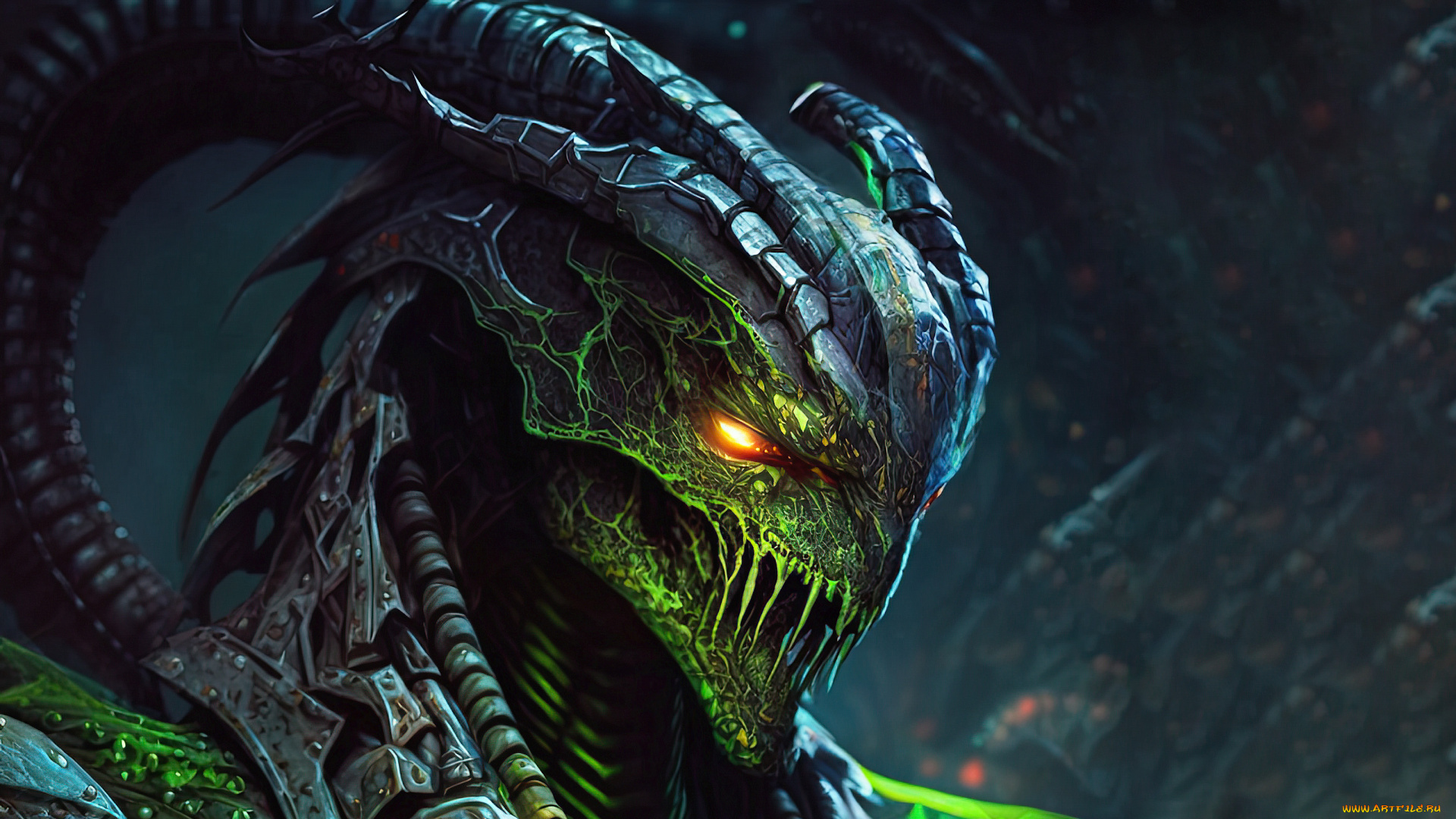 фэнтези, демоны, нейросети, графика, нейроарт, фантастическое, существо