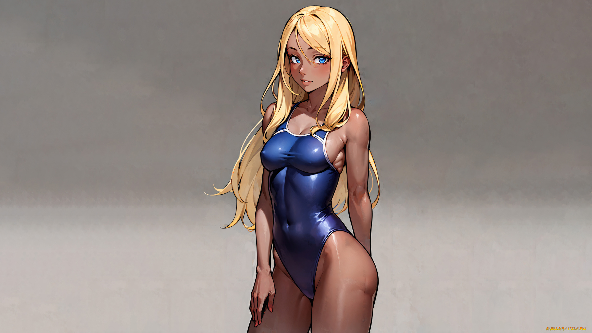 рисованное, люди, нейросетевые, девушки