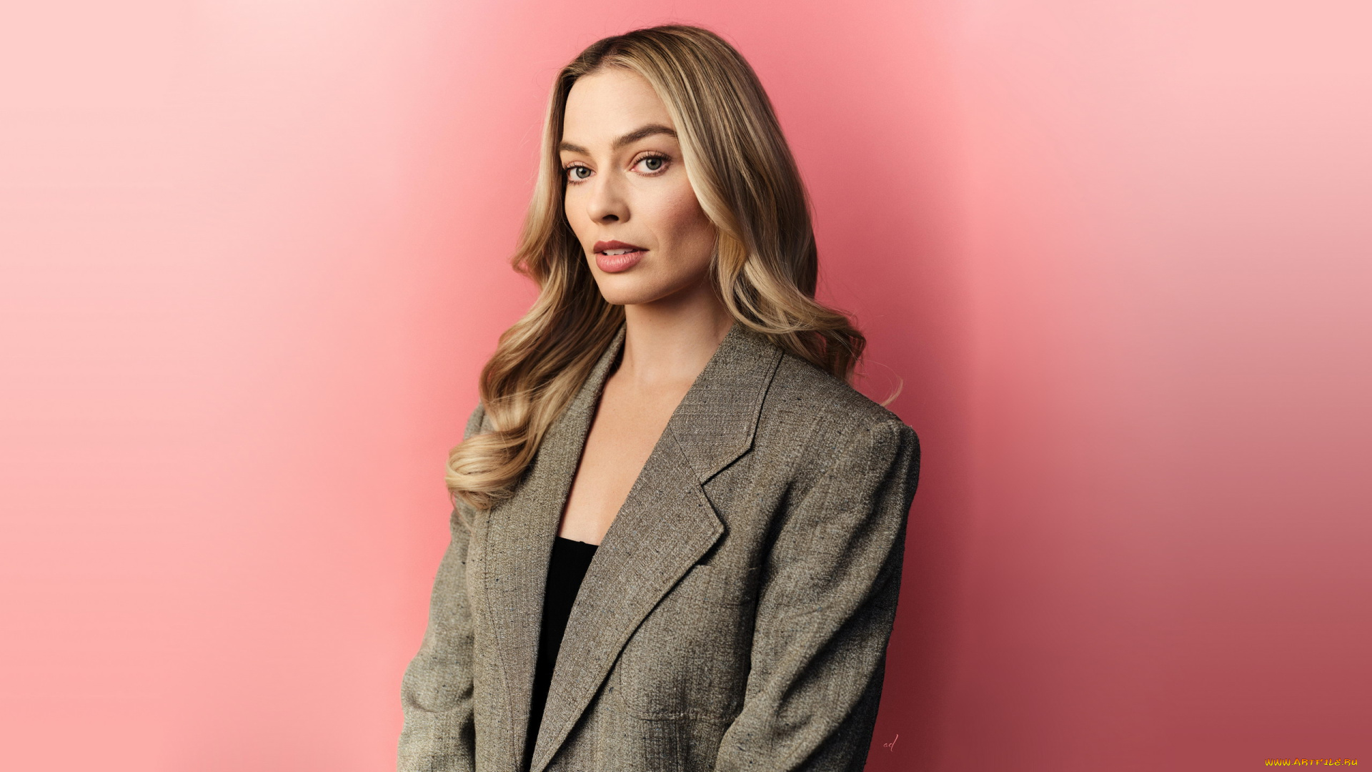 девушки, margot, robbie, актриса, портрет