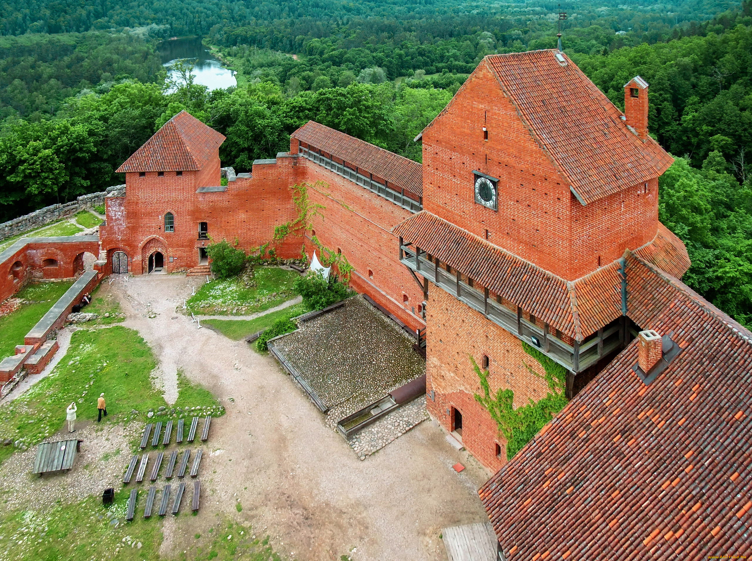 turaida, castle, latvia, города, -, дворцы, , замки, , крепости, turaida, castle