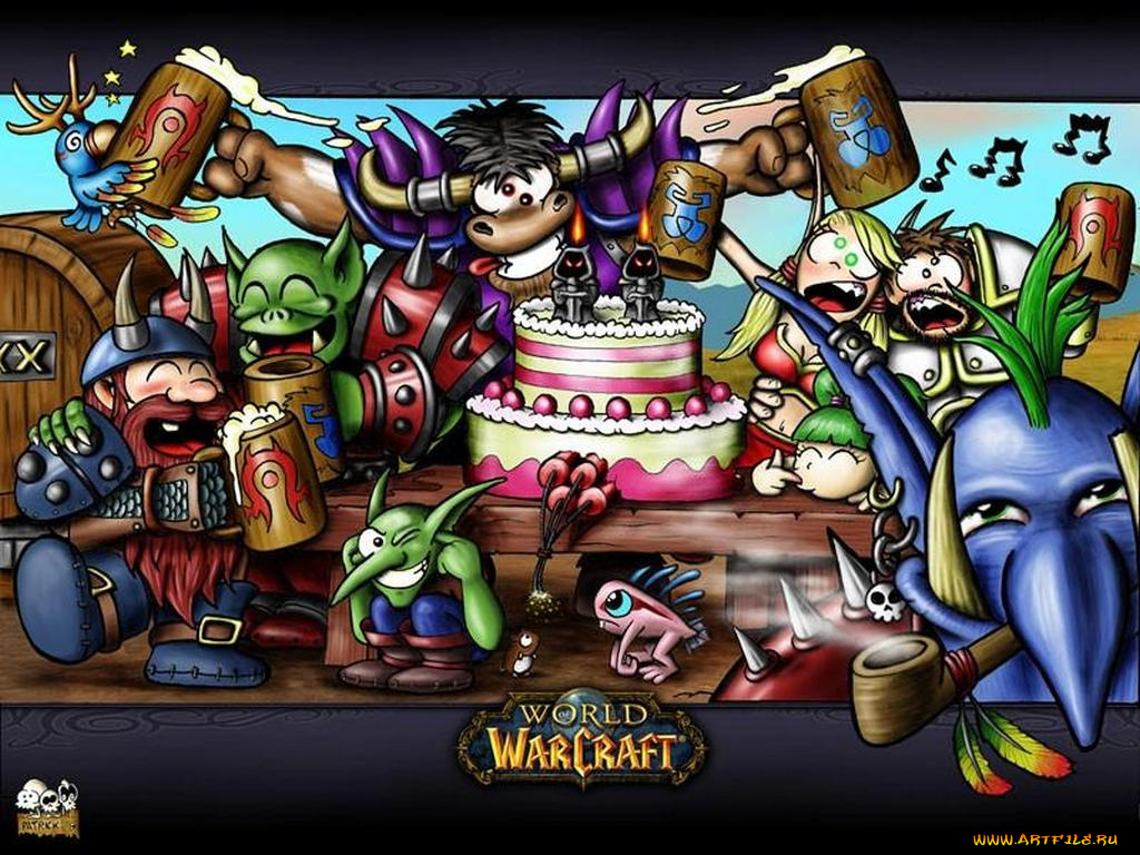 видео, игры, world, of, warcraft