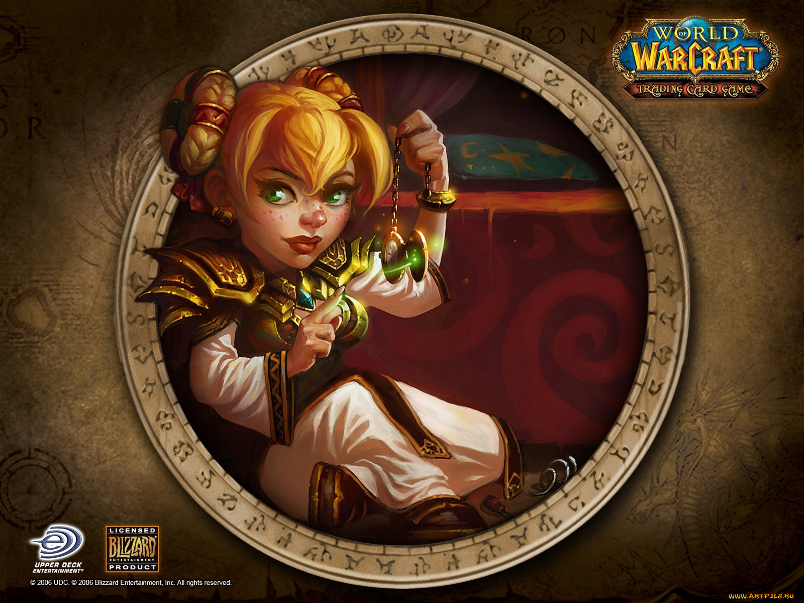 видео, игры, world, of, warcraft, trading, card, game