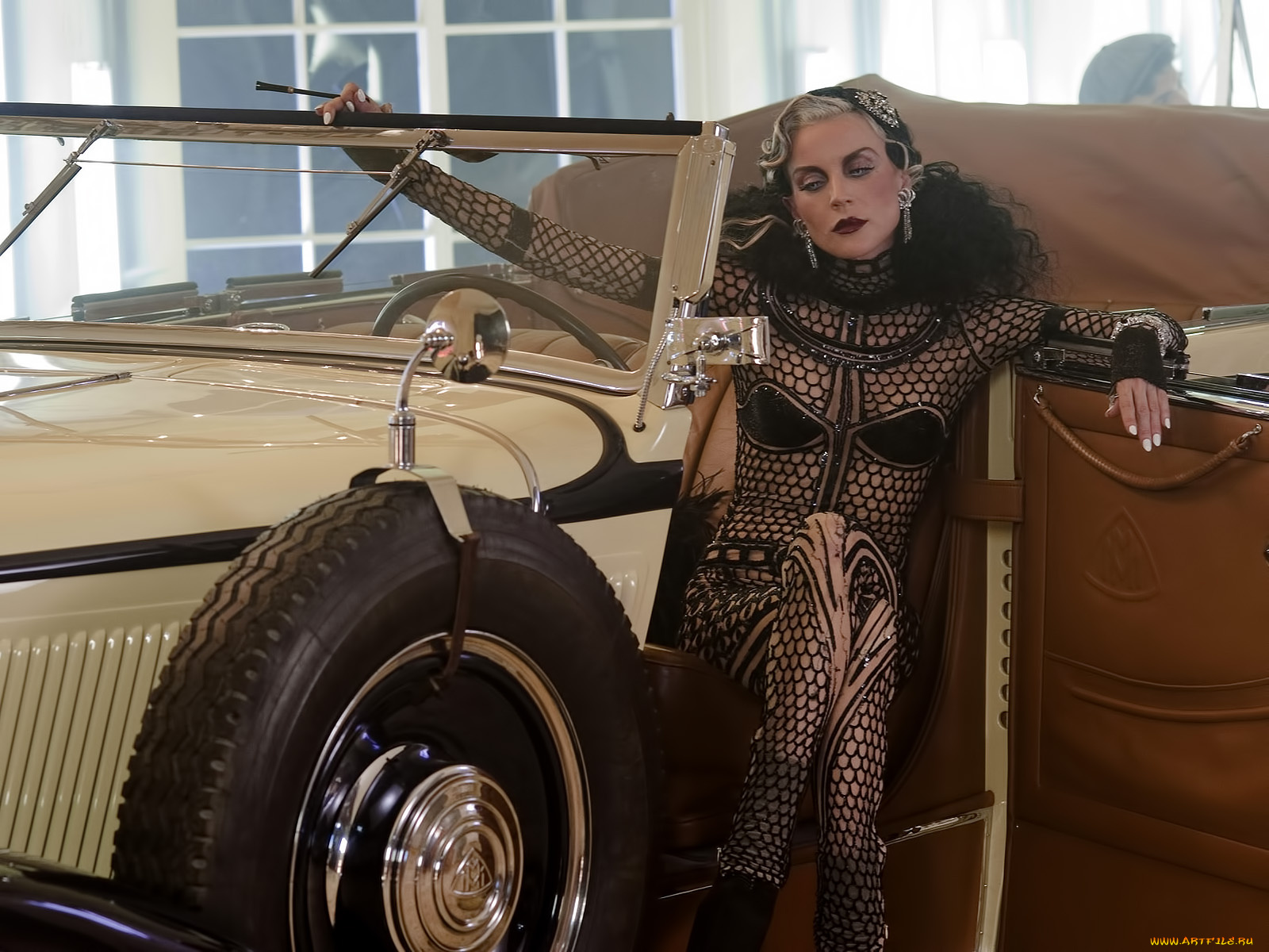 автомобили, авто, девушками