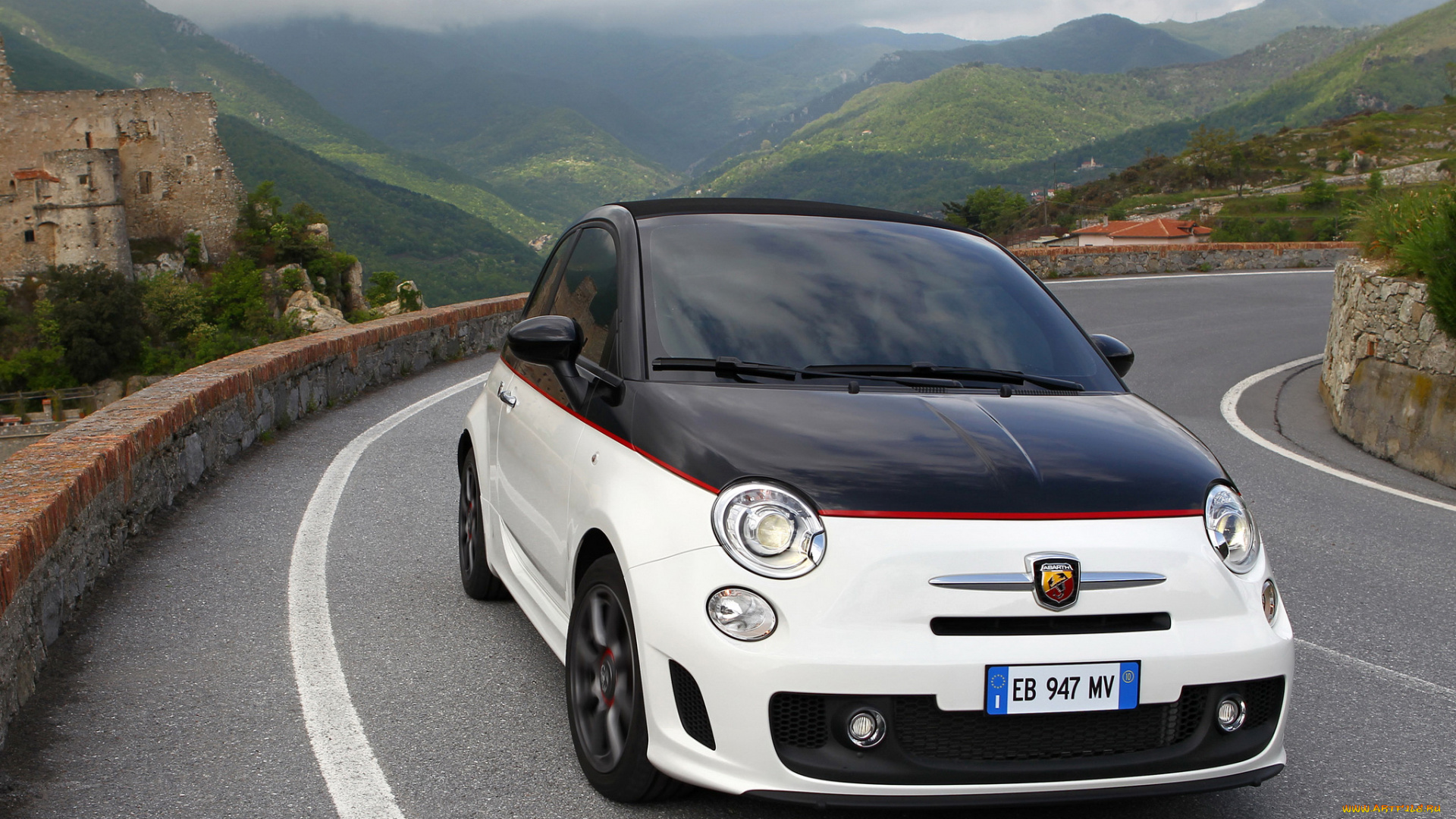 abarth, 500c, 2010, автомобили, fiat