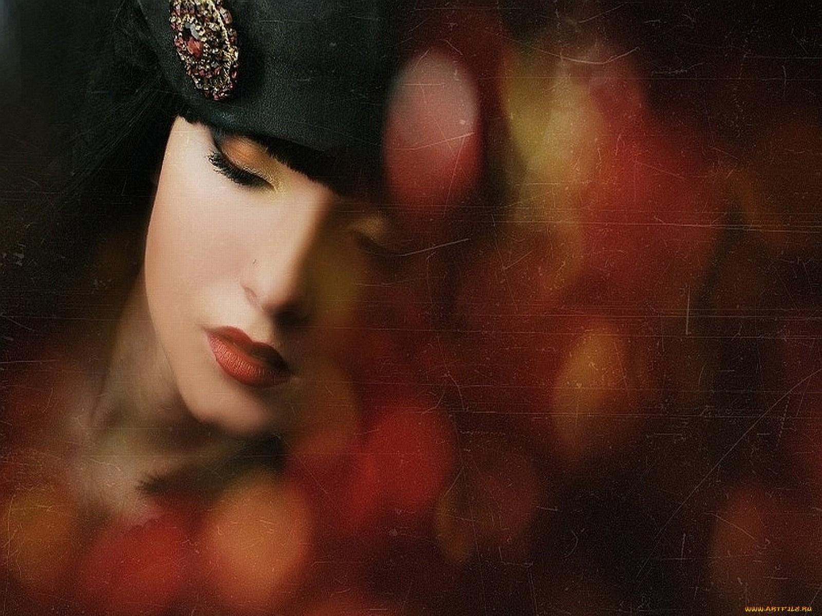 -Unsort, Креатив, девушки, unsort, креатив, красный