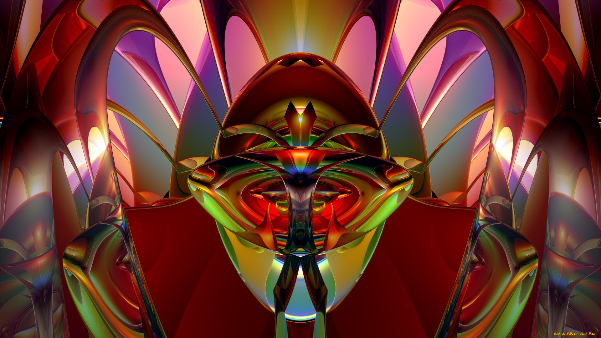 3д, графика, fractal, фракталы, абстракции