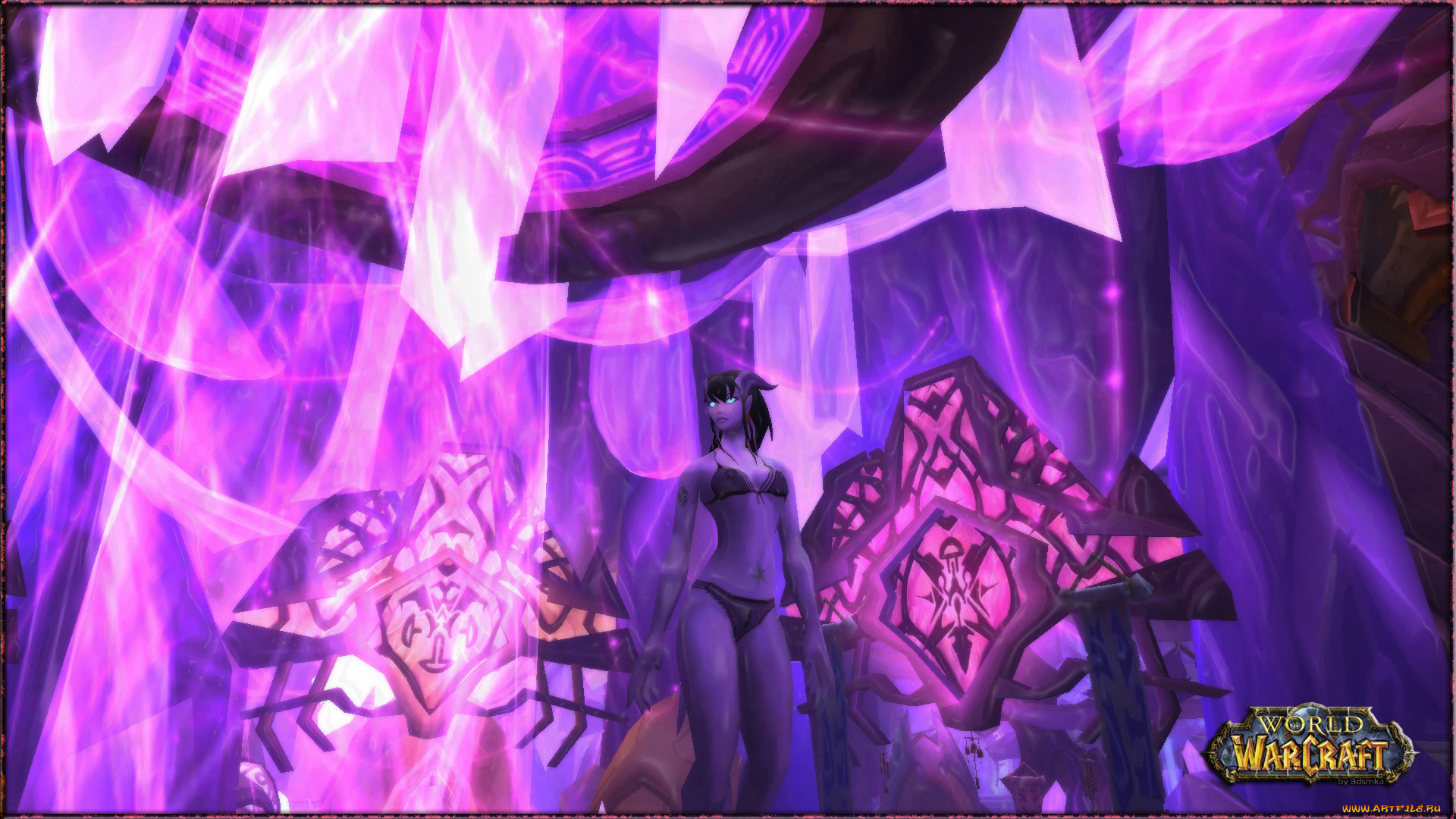 дренейка, видео, игры, world, of, warcraft, wrath, the, lich, king