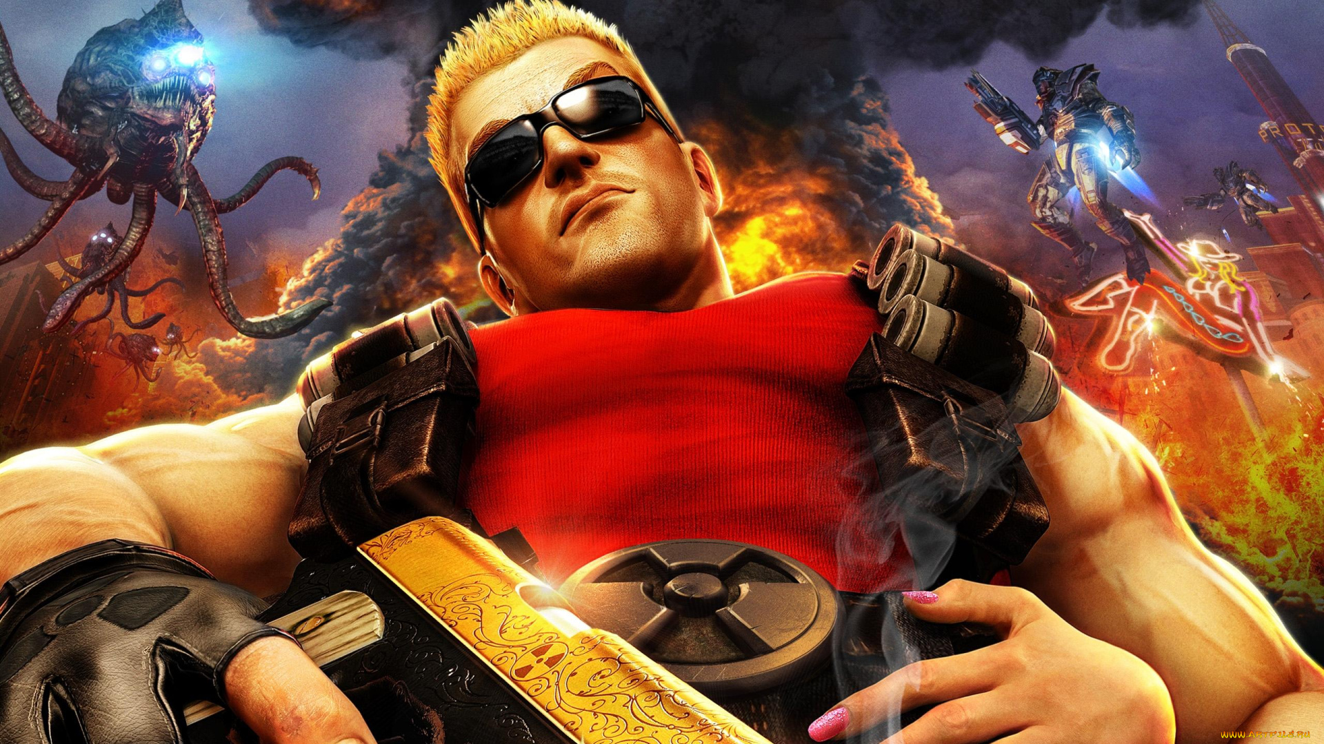 duke, nukem, forever, видео, игры