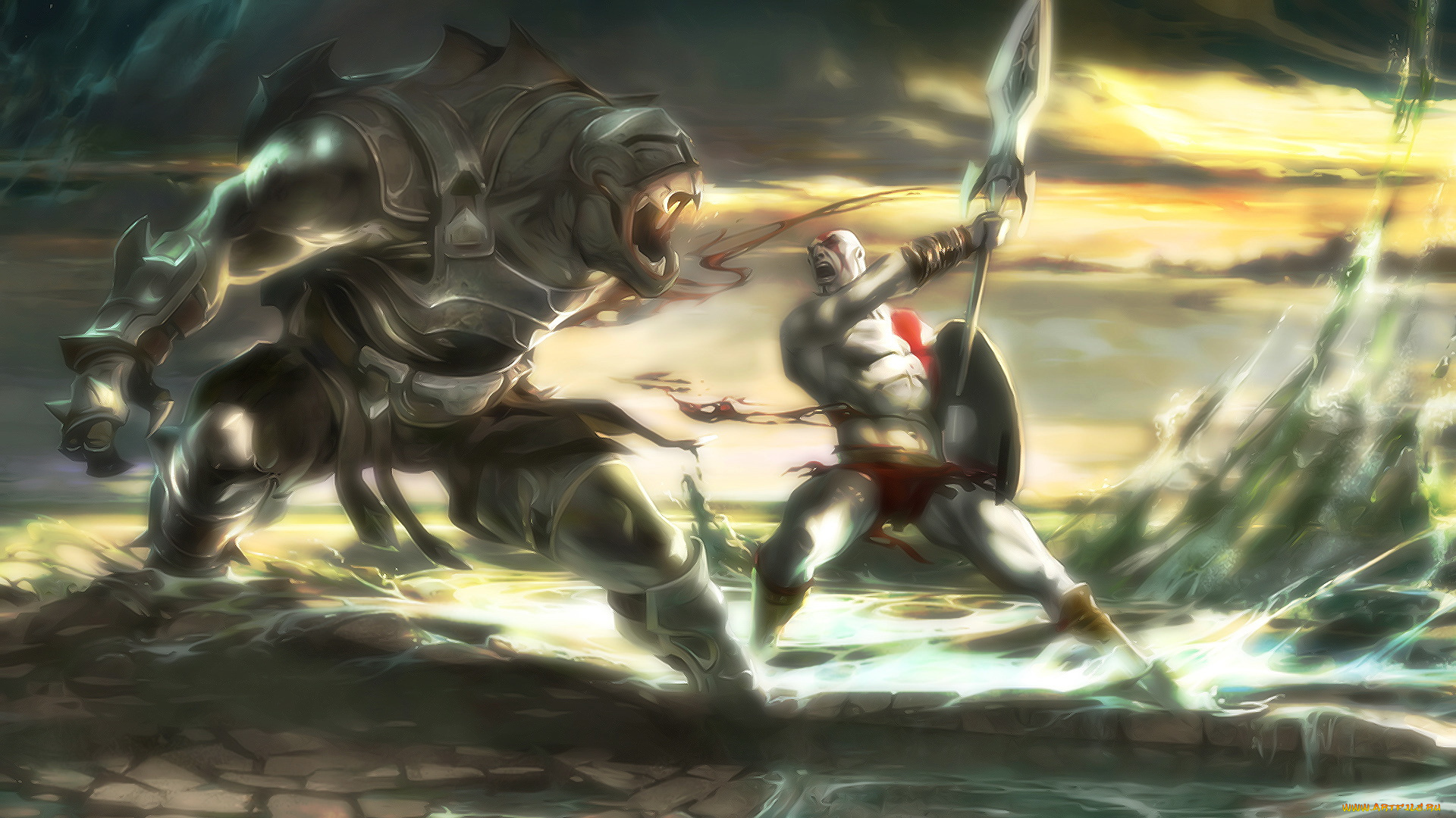 god, of, war, видео, игры