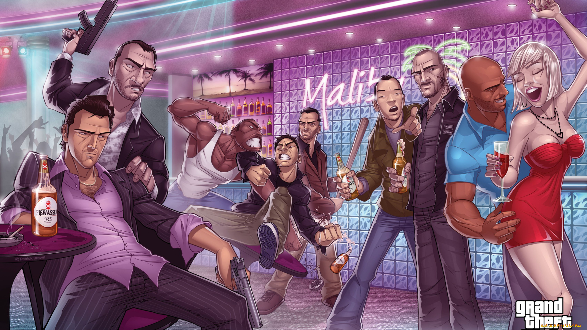 grand, theft, auto, legends, видео, игры