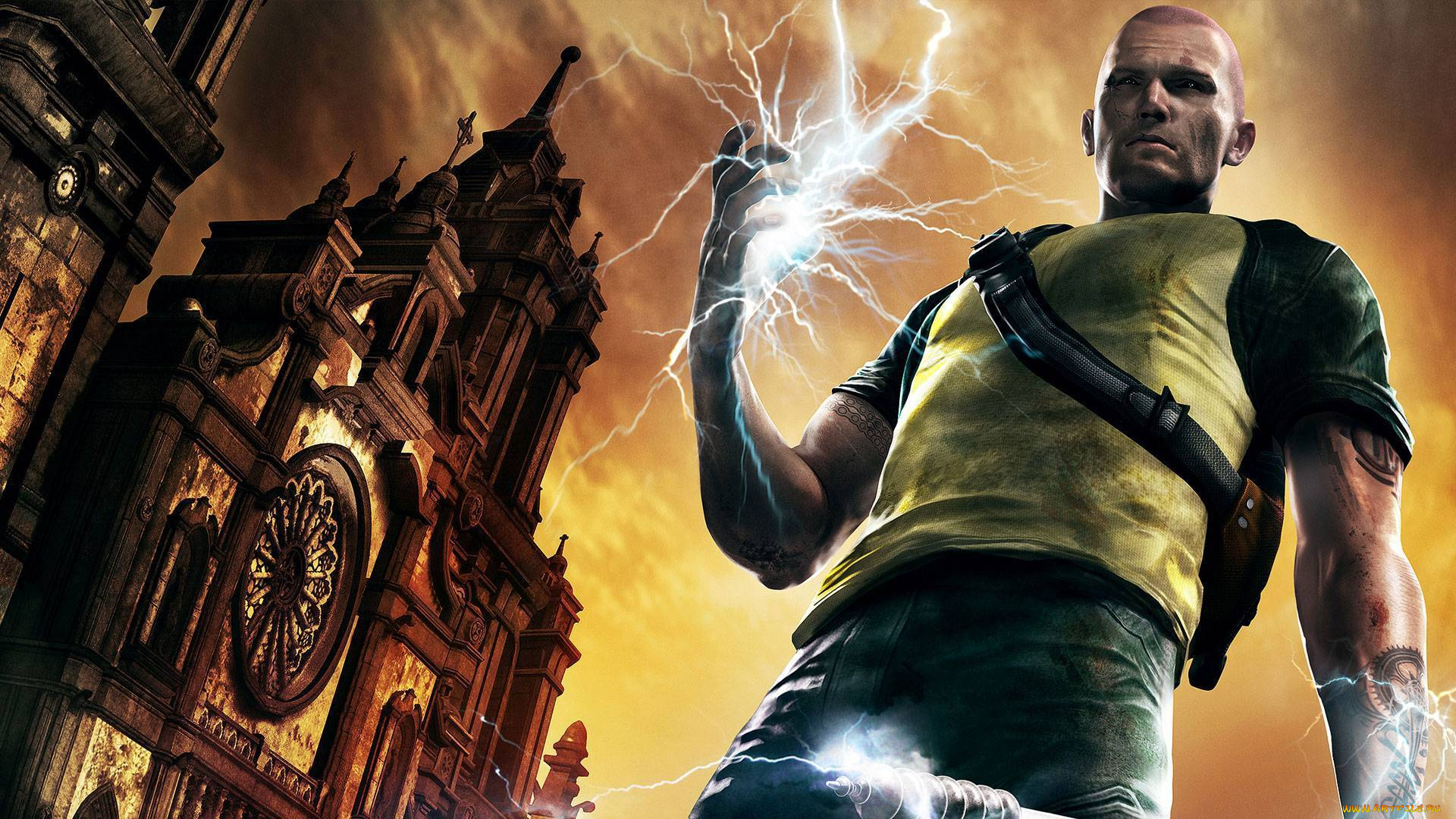 infamous, видео, игры