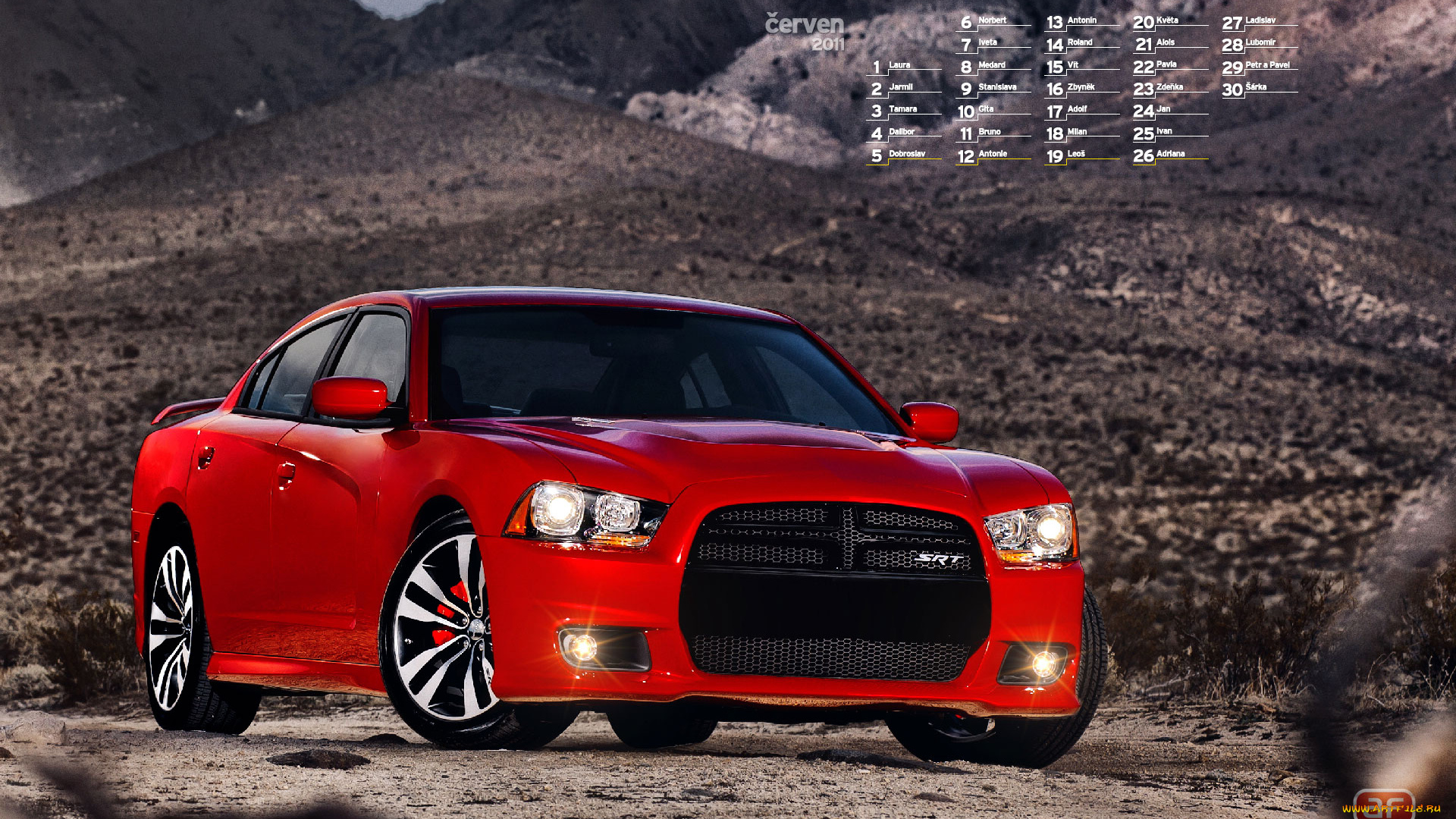 календари, автомобили