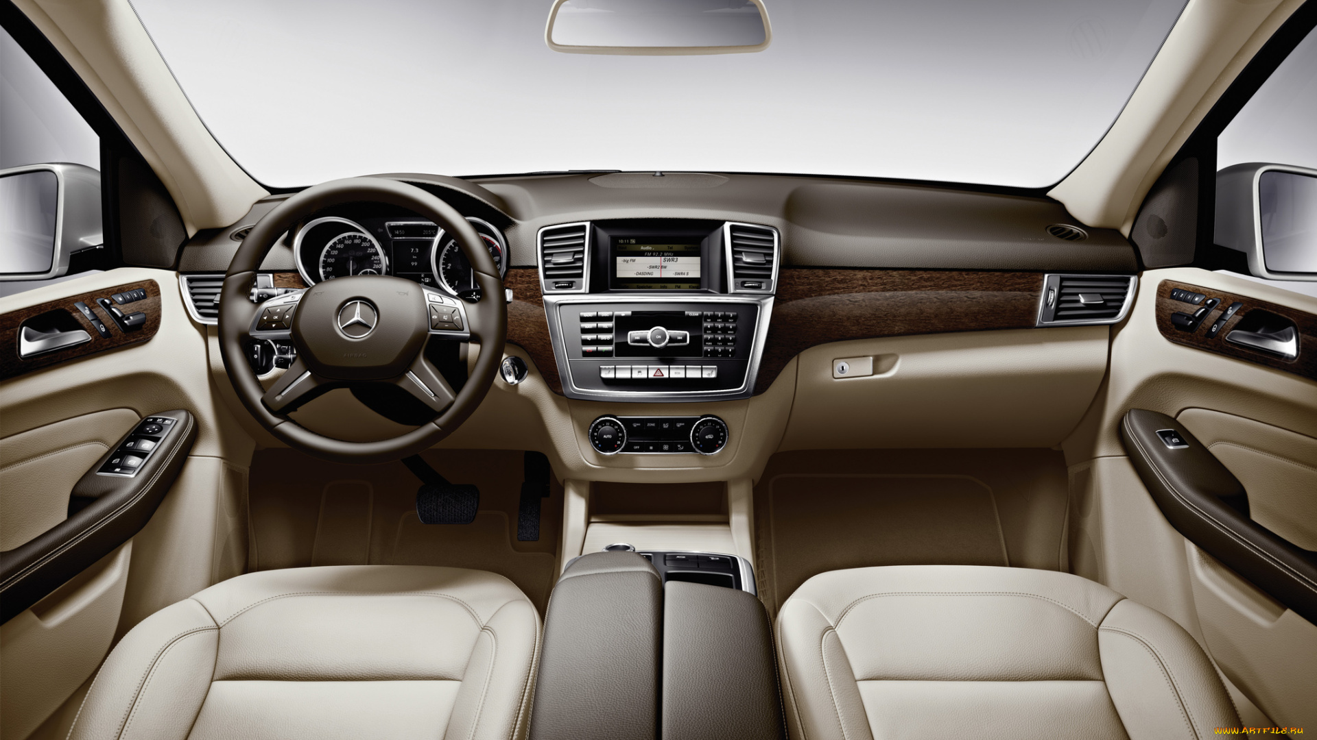 mercedes, benz, ml350, blueefficiency, w166, `2011, автомобили, фрагменты, автомобиля, интерьер, mercedes-benz