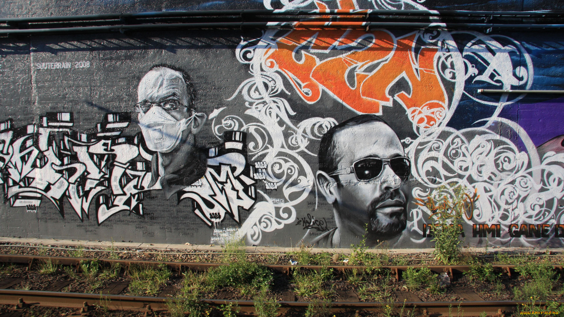 разное, граффити