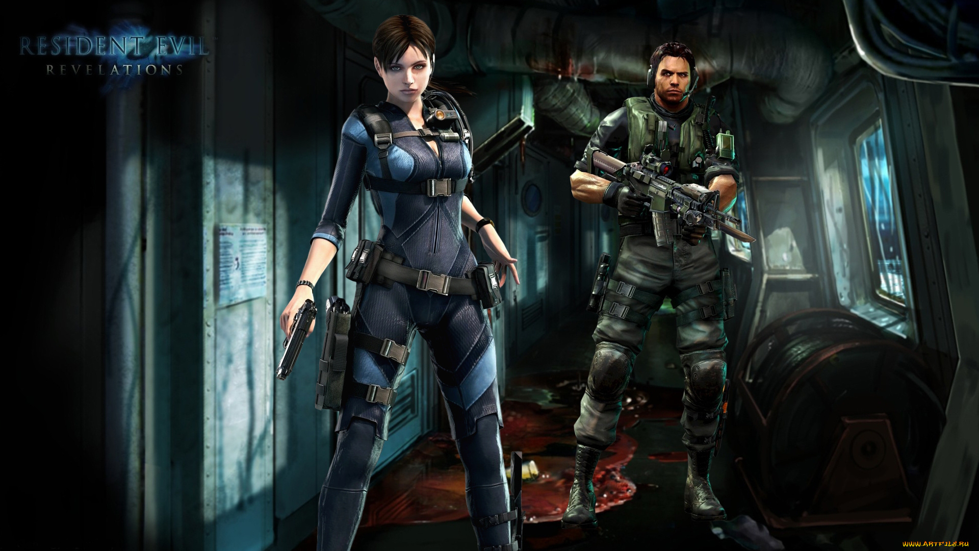 resident, evil, revelations, видео, игры, jill, valentine, parker, luciani