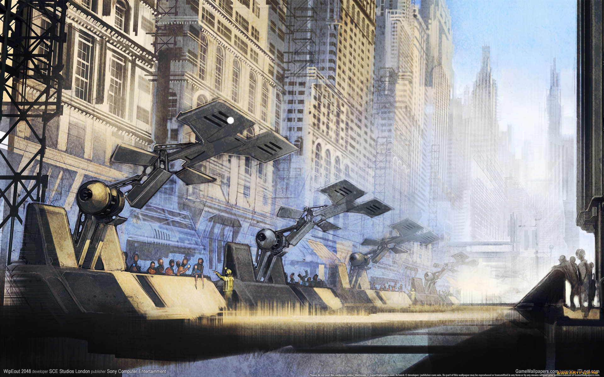 wipeout, 2048, видео, игры