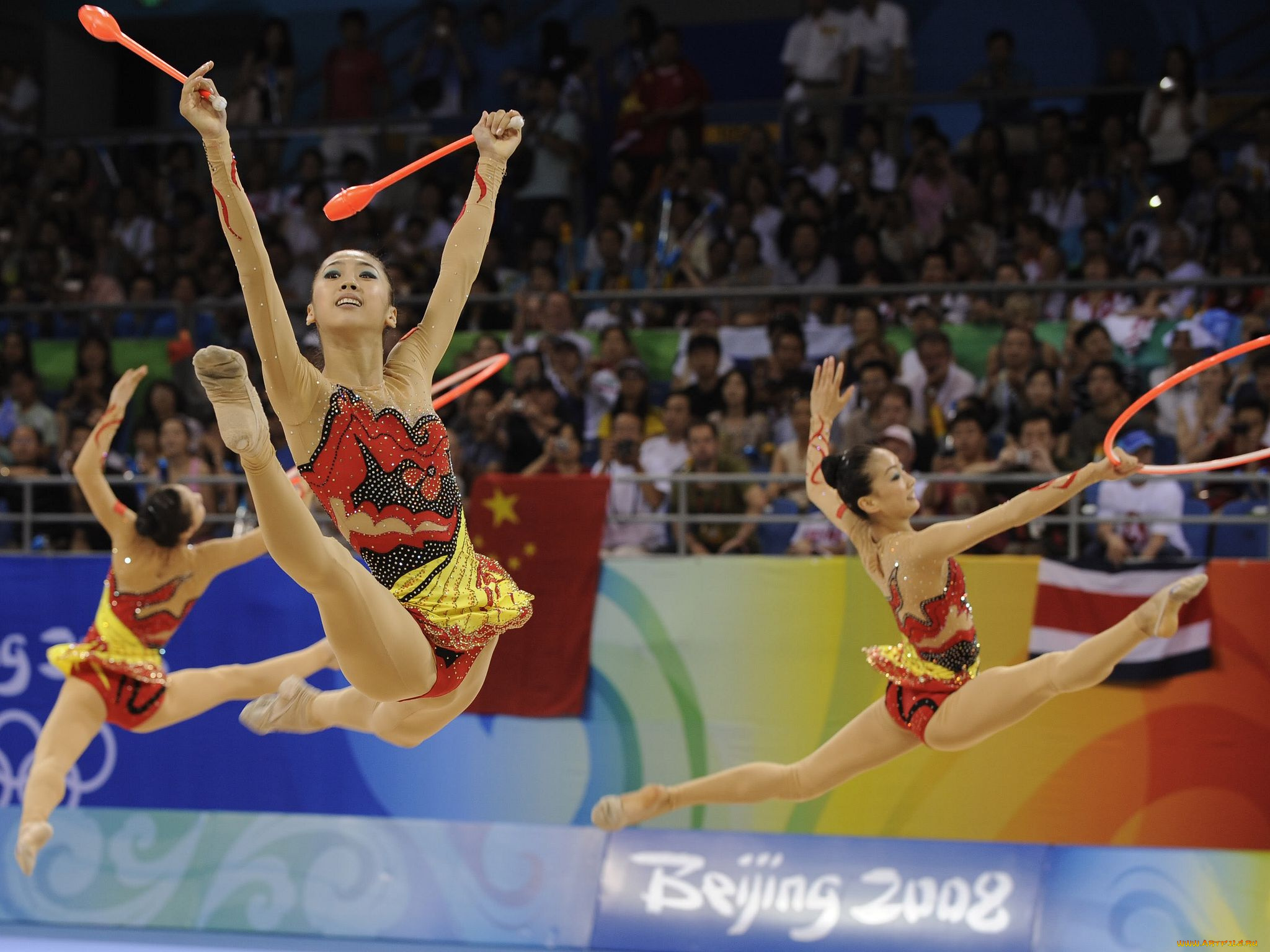 спорт, гимнастика, гимнастка