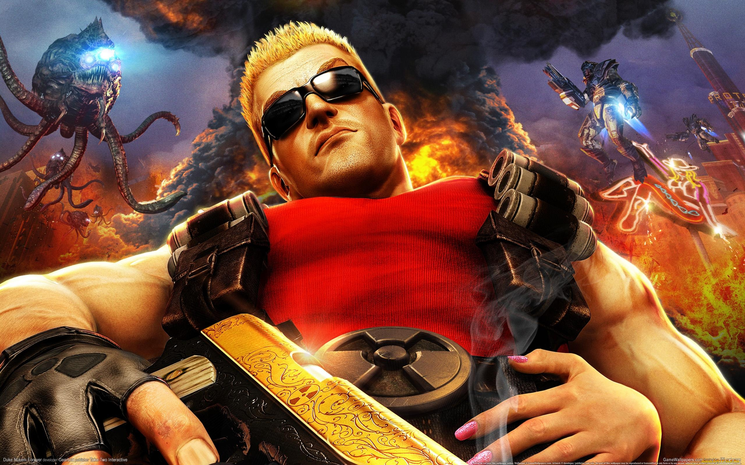 duke, nukem, forever, видео, игры