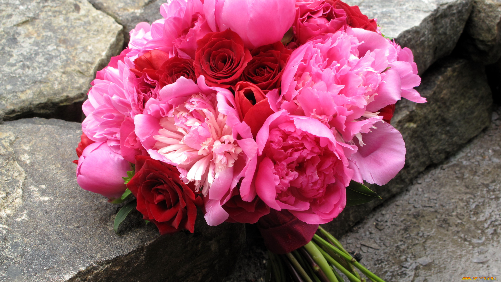 цветы, букеты, композиции, пионы, букет