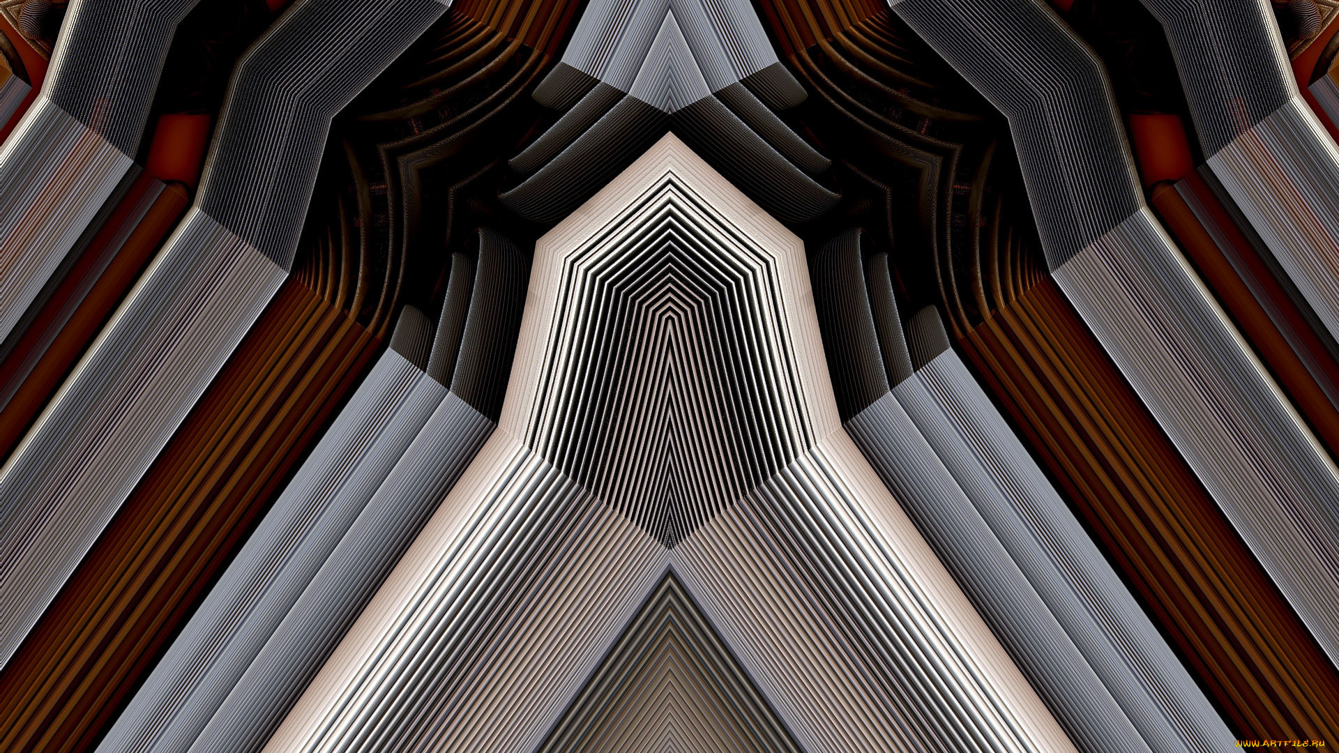 3д, графика, fractal, фракталы, полосы