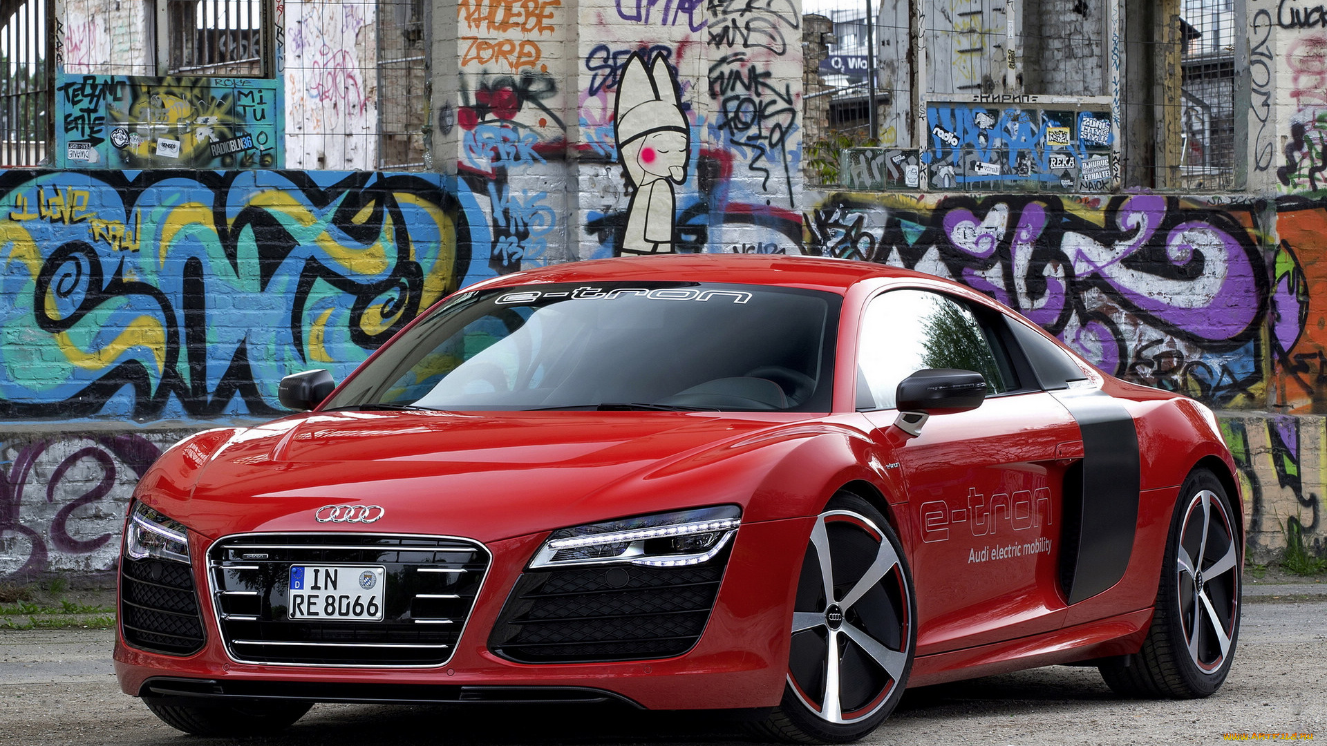 автомобили, audi, r8, e-tron, cars