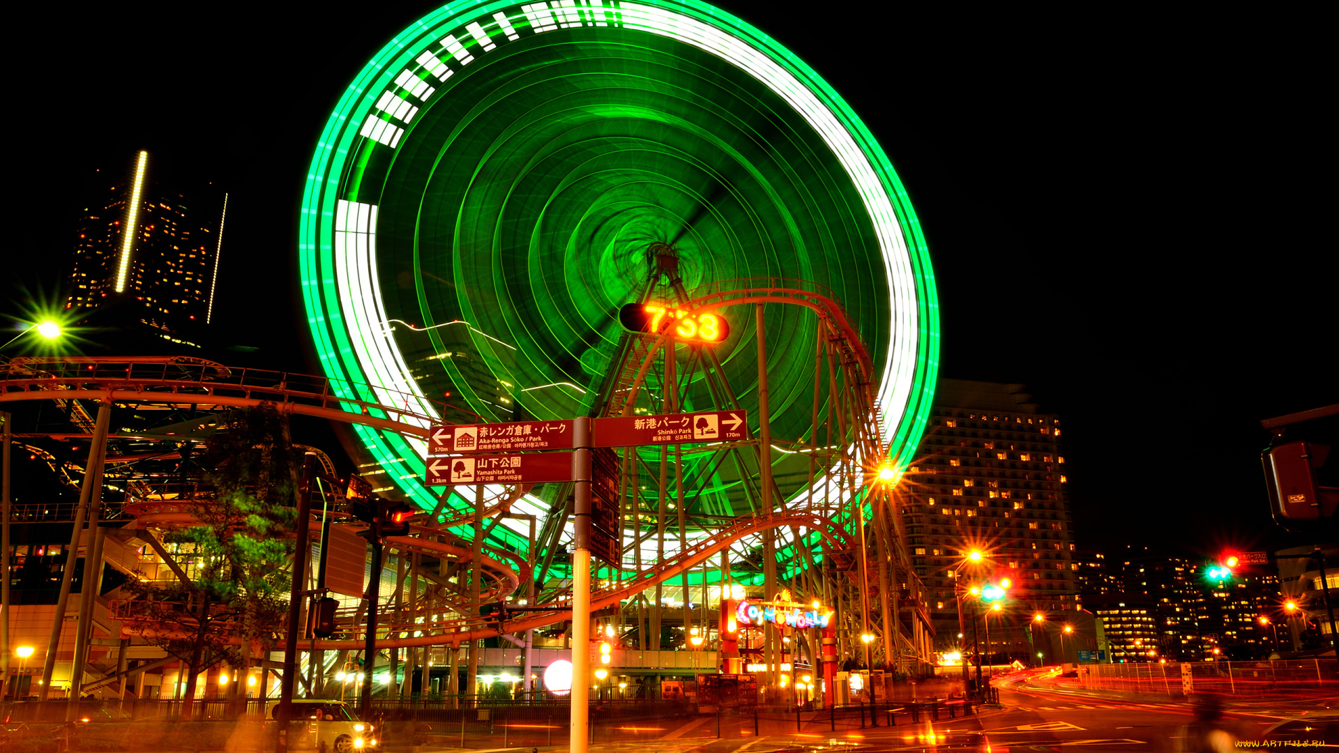города, йокогама, Япония, yokohama, japan