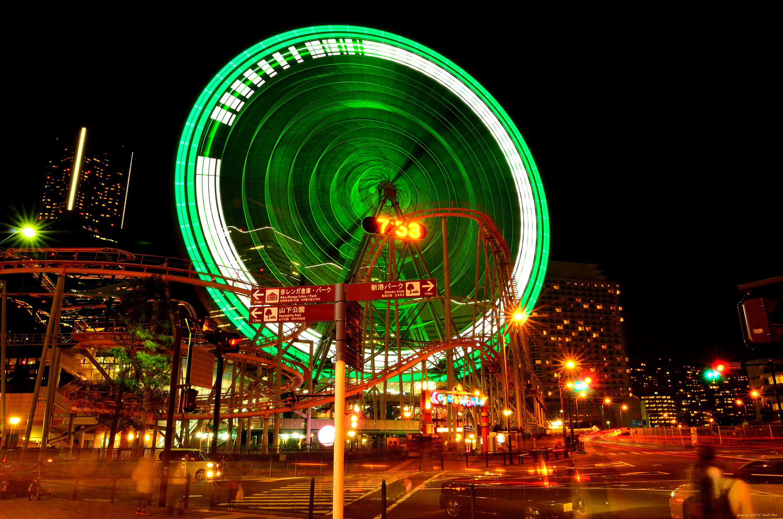 города, йокогама, Япония, yokohama, japan