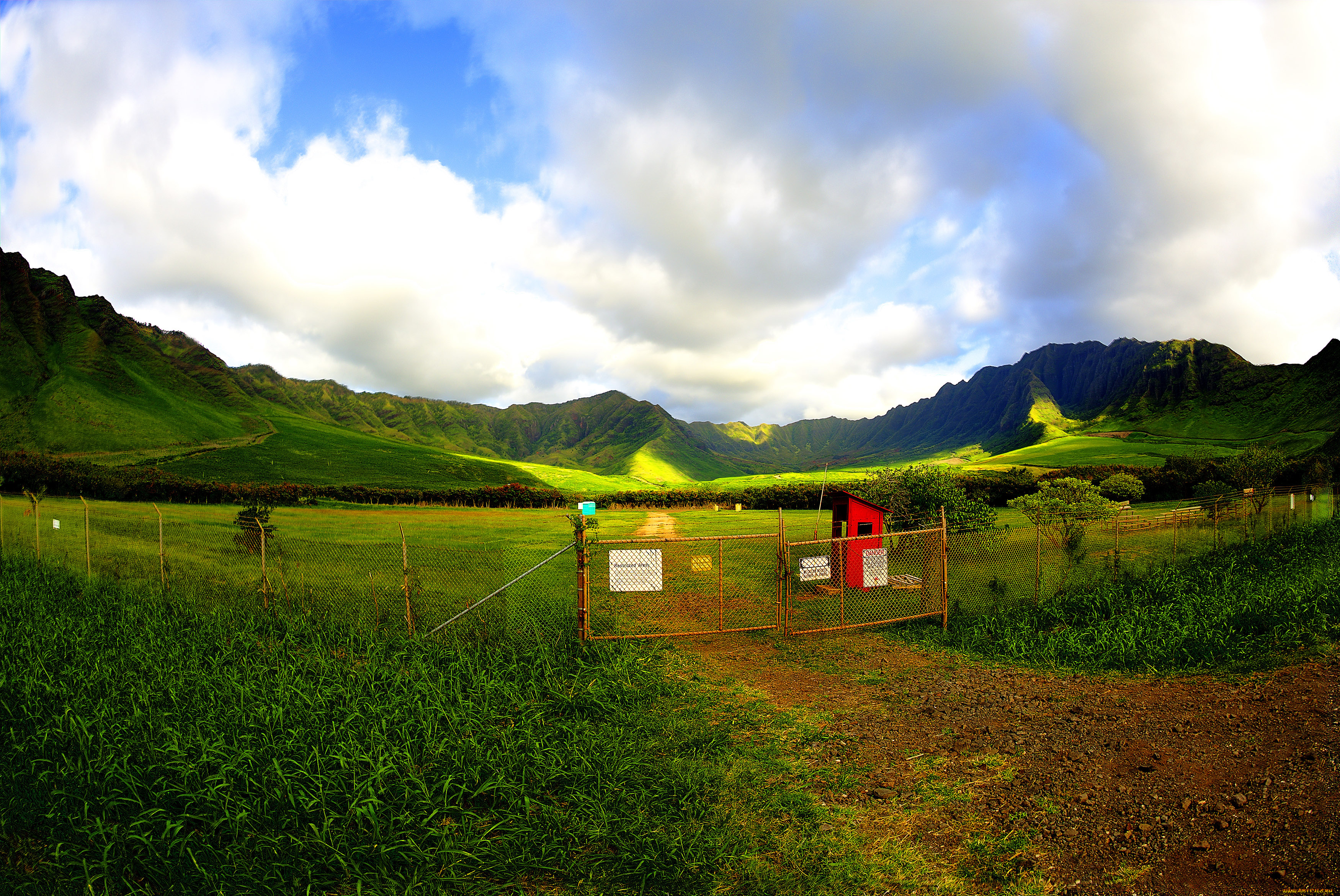 природа, другое, ограда