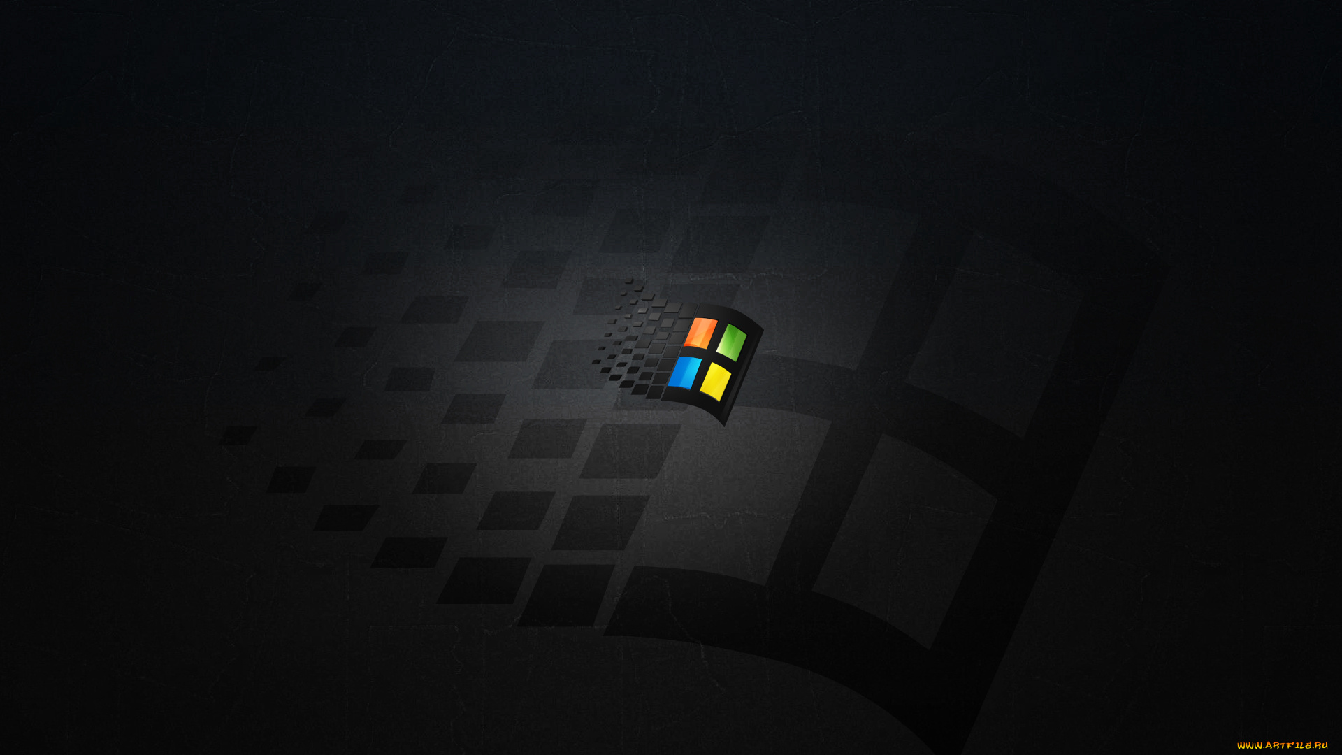 компьютеры, windows, 7, , vienna, фон, логотип