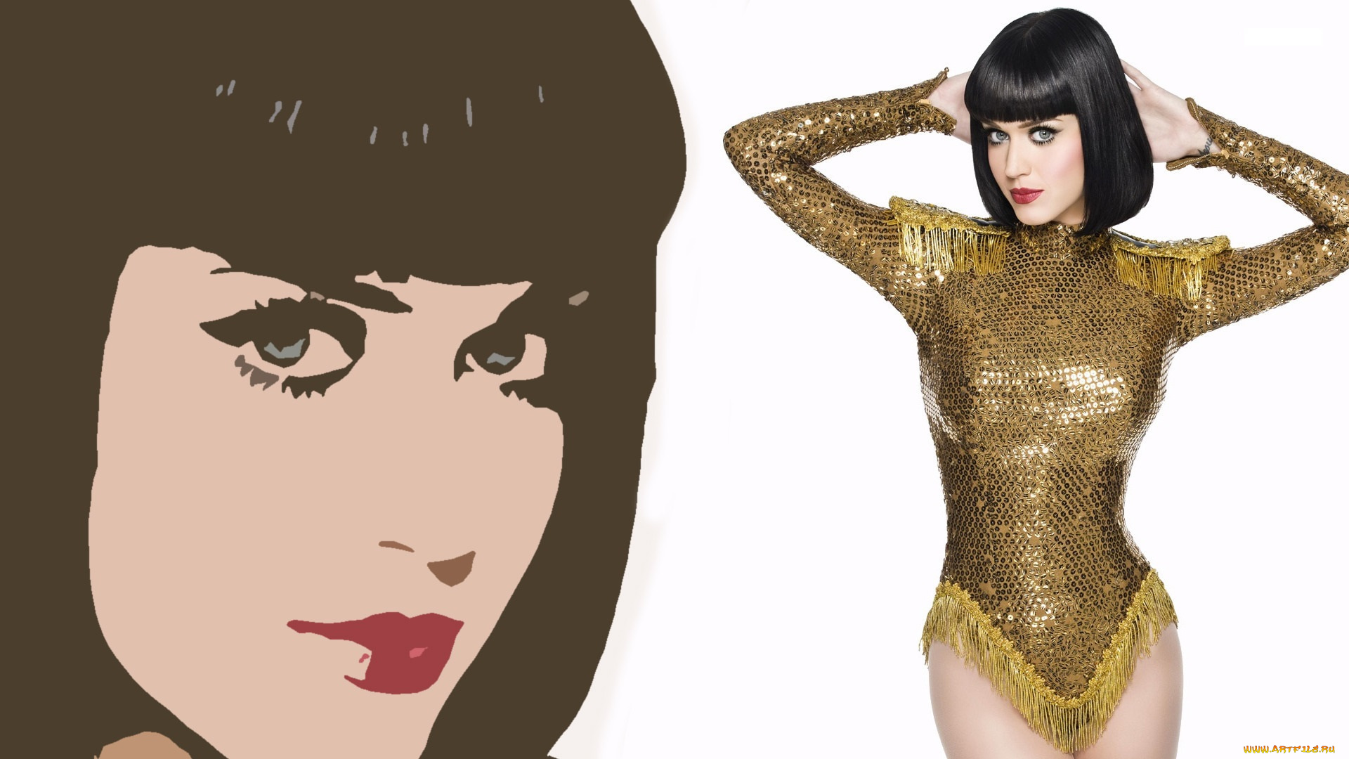 музыка, katy, perry, взгляд