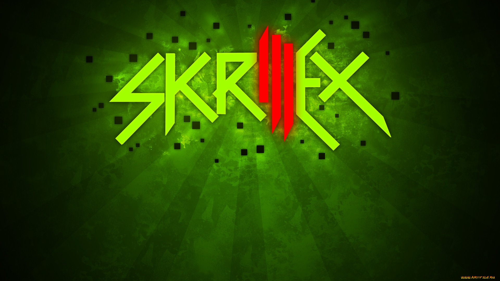 музыка, skrillex, фон, надпись