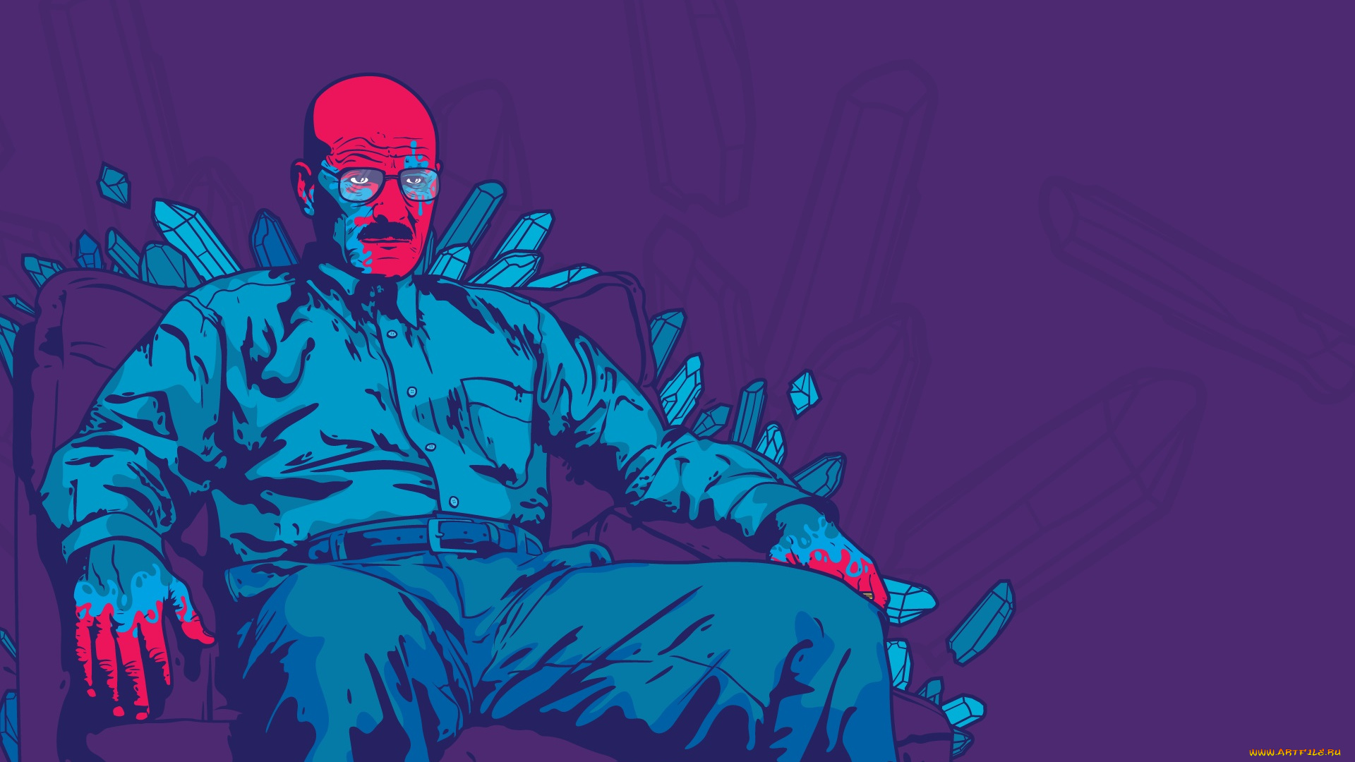 рисованные, кино, breaking, bad