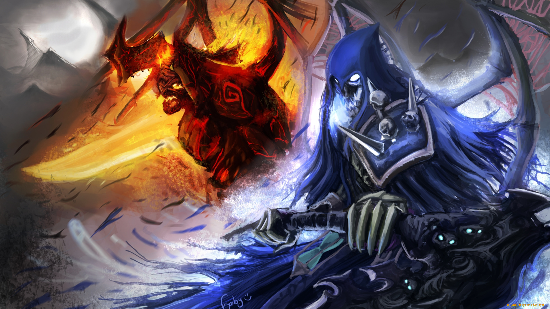 видео, игры, darksiders, , wrath, of, war, всадники, апокалипсиса, нефилимы, демоны, смерть, война, demon, war, death