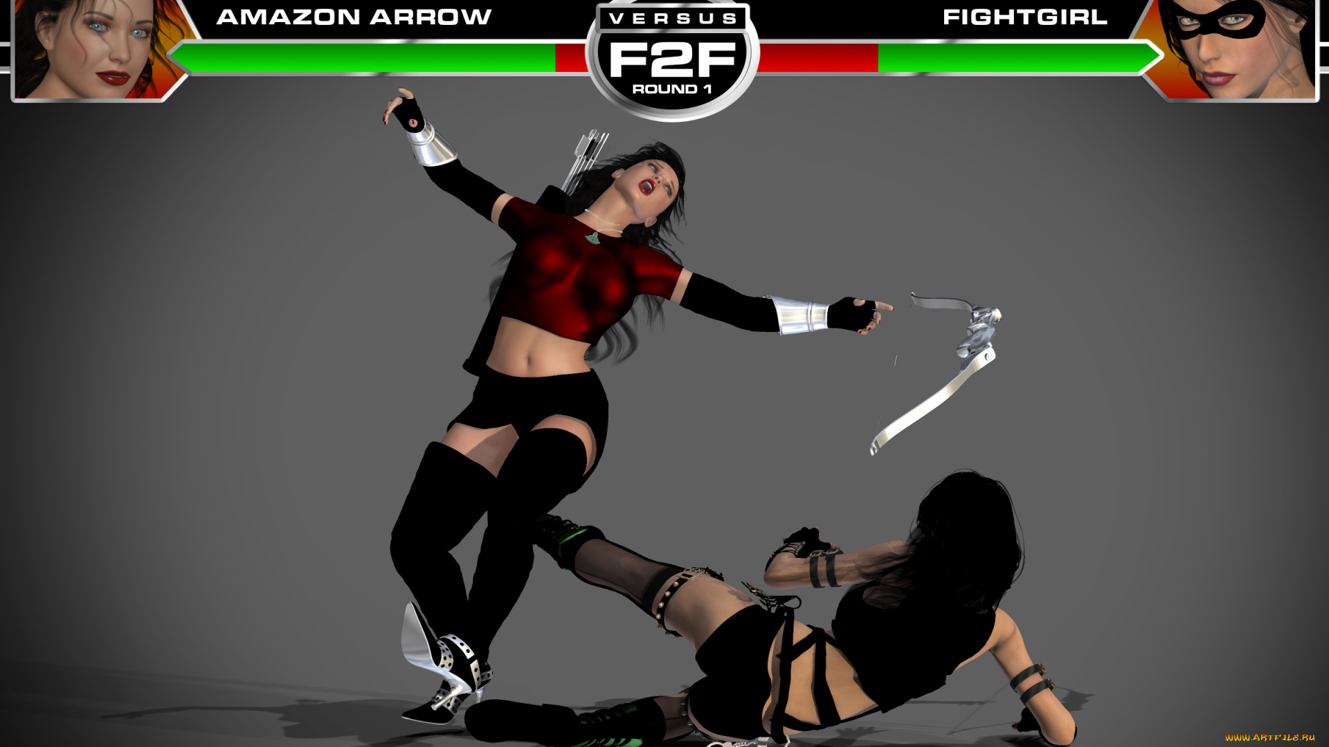 3д, графика, фантазия, , fantasy, девушки, взгляд, фон, борьба