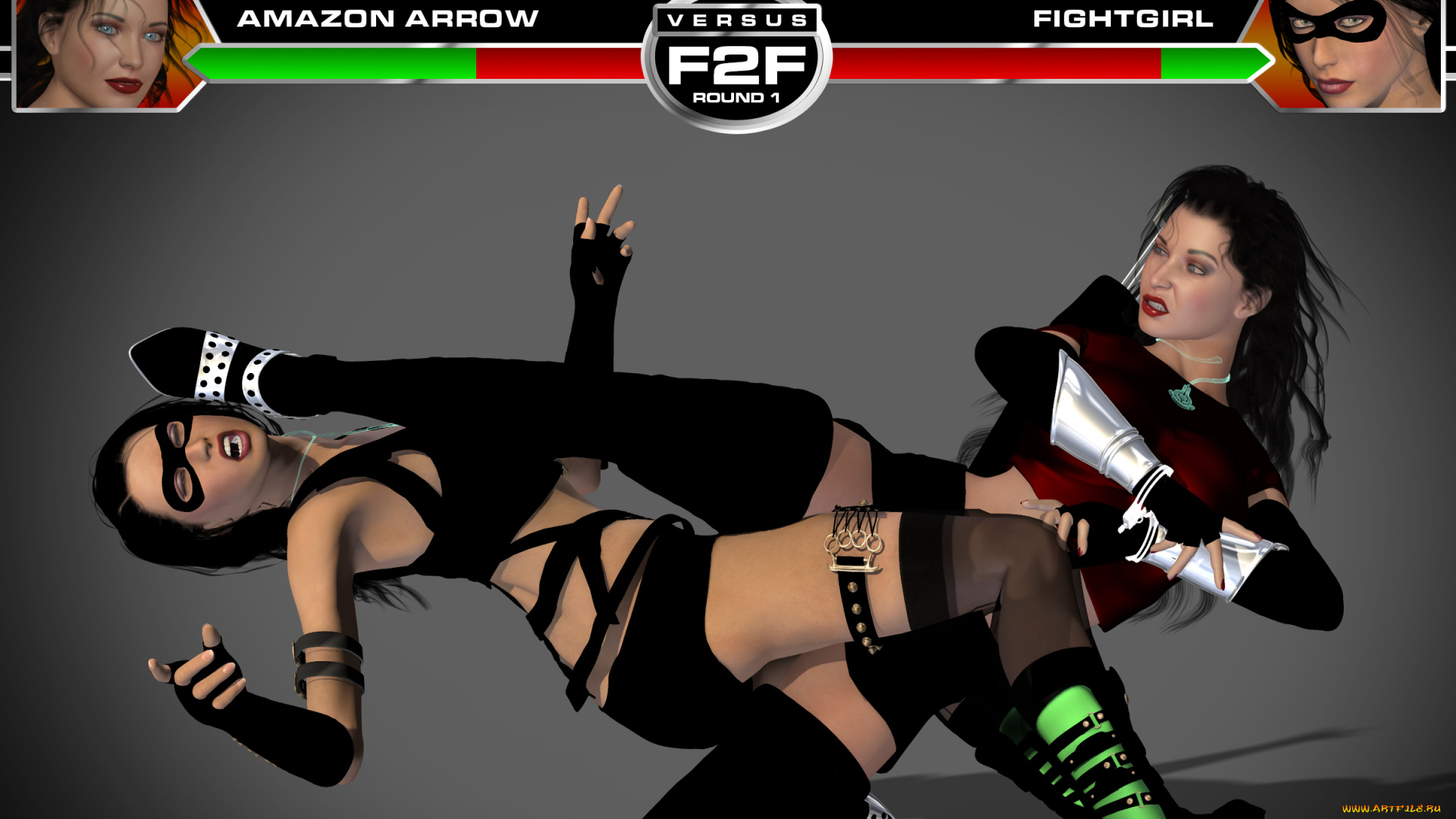 3д, графика, фантазия, , fantasy, девушки, взгляд, фон, борьба