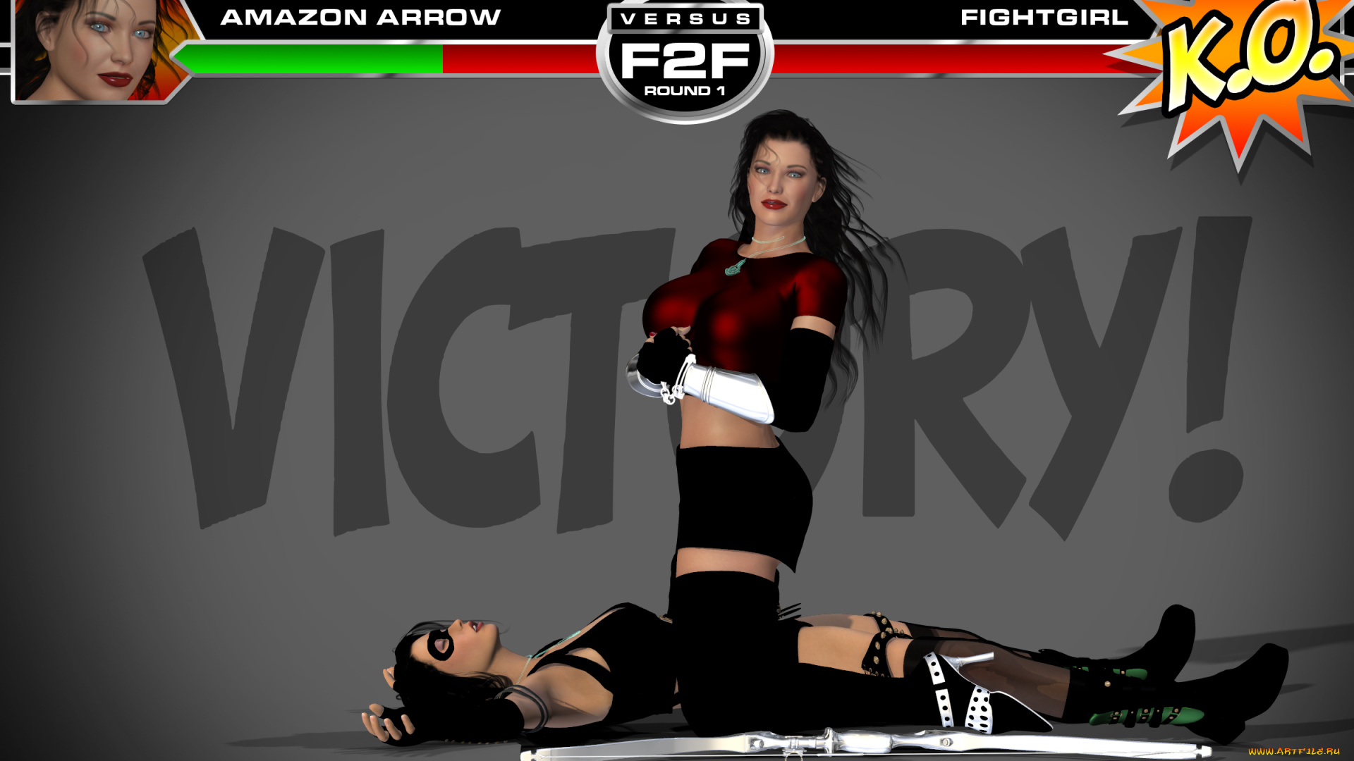 3д, графика, фантазия, , fantasy, девушки, взгляд, фон, борьба