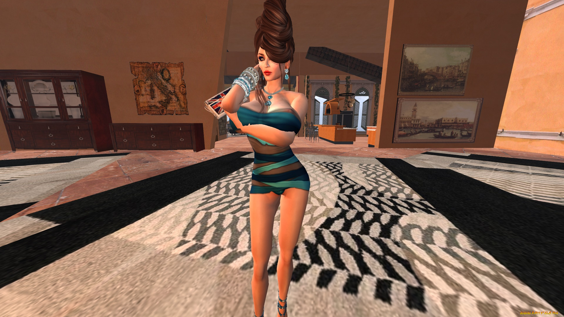 3д, графика, люди, , people, взгляд, фон, девушка