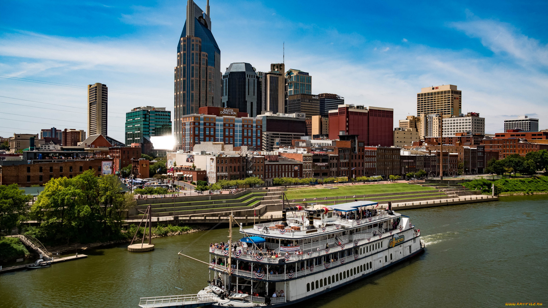 general, jackson, корабли, пароходы, река, пароход