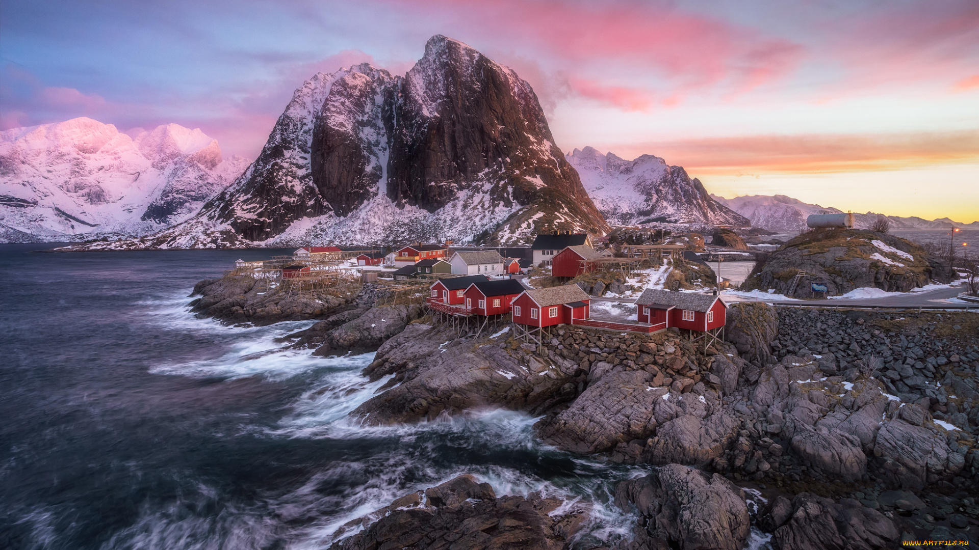 города, -, пейзажи, севера