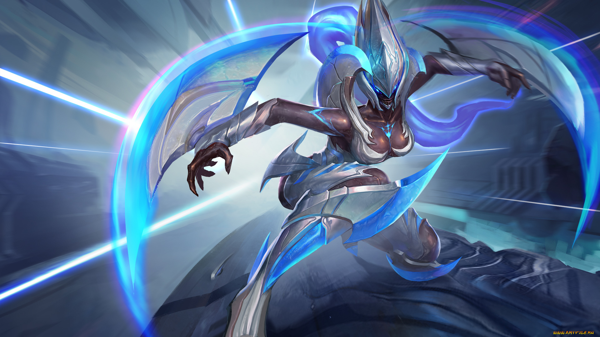 видео, игры, heroes, of, newerth, hon, heroes, of, newerth, the, dark, lady, art, ascension