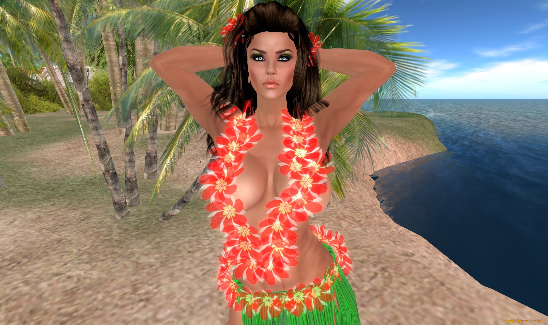 3д, графика, люди, , people, фон, взгляд, девушка