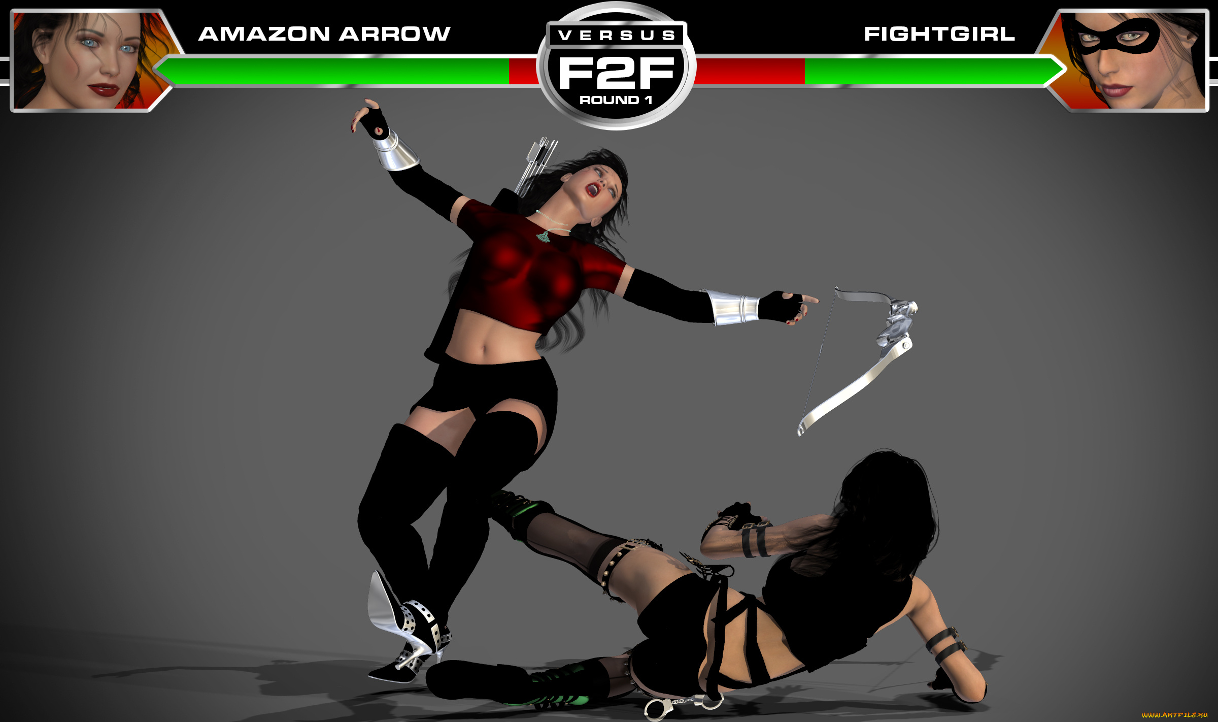 3д, графика, фантазия, , fantasy, девушки, взгляд, фон, борьба