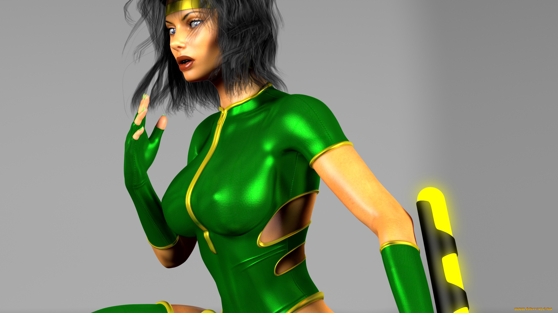 3д, графика, люди, , people, девушка, взгляд, фон