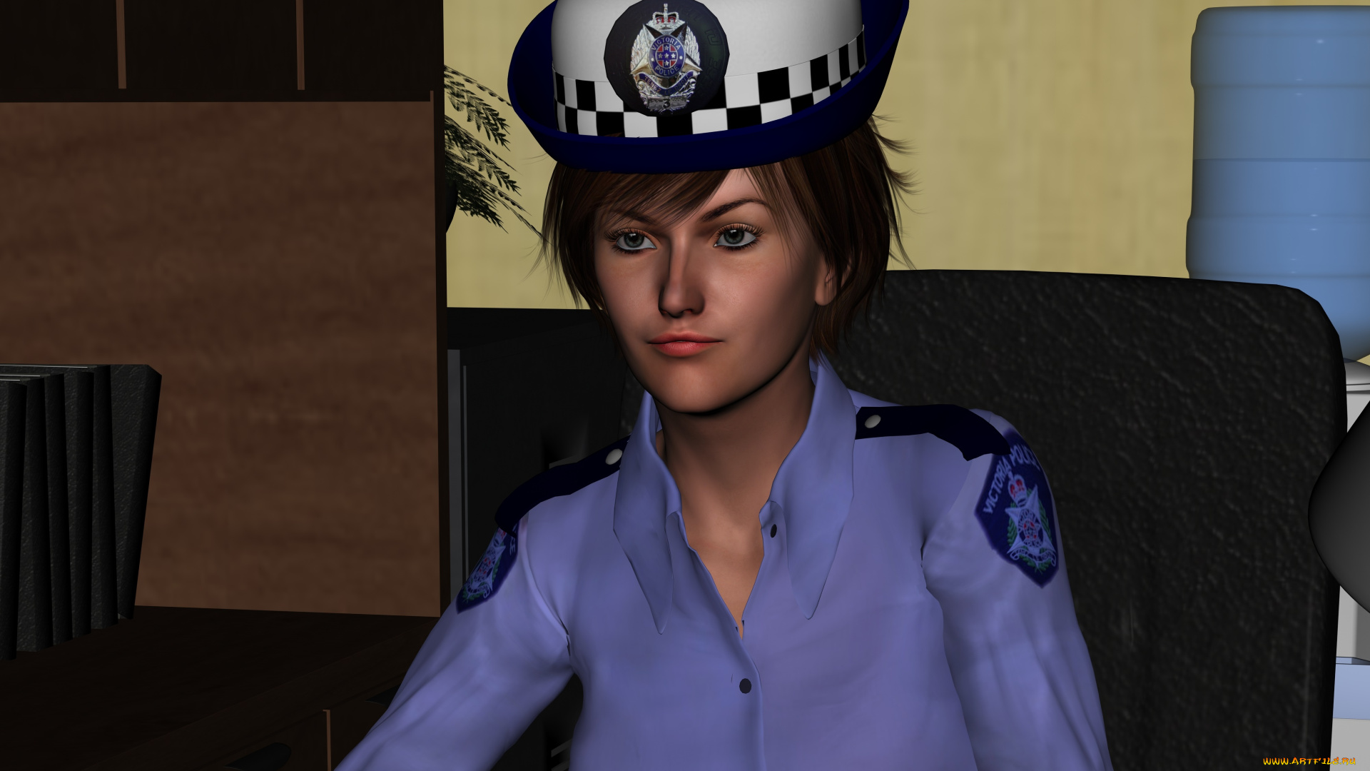 3д, графика, люди, , people, девушка, взгляд, фон