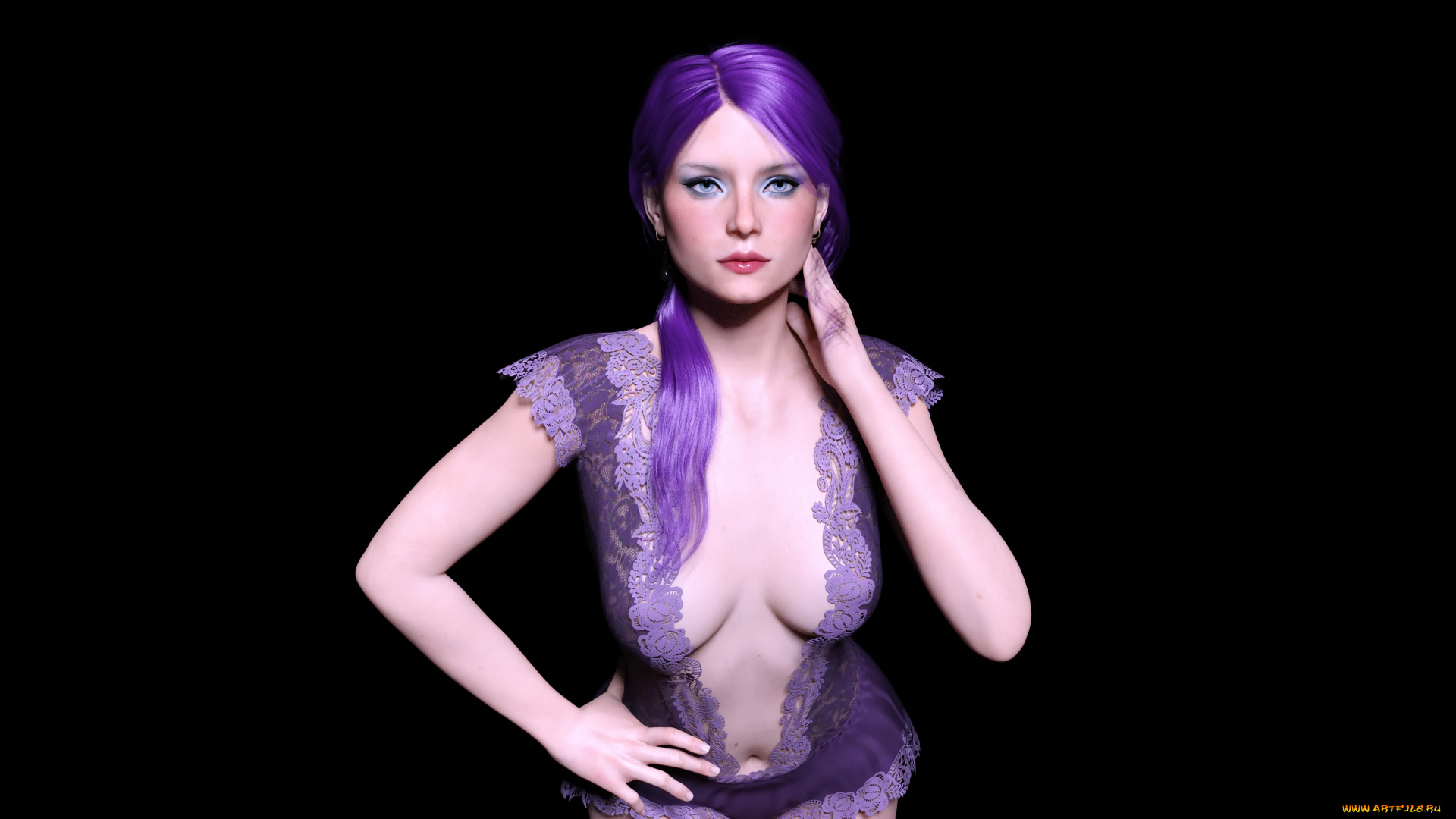 3д, графика, люди, , people, фон, взгляд, девушка