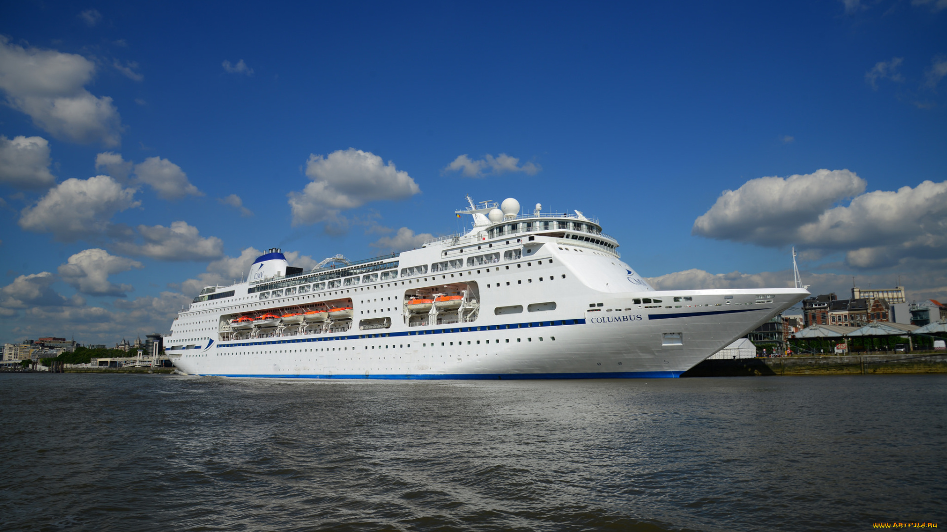columbus, корабли, лайнеры, круиз, лайнер