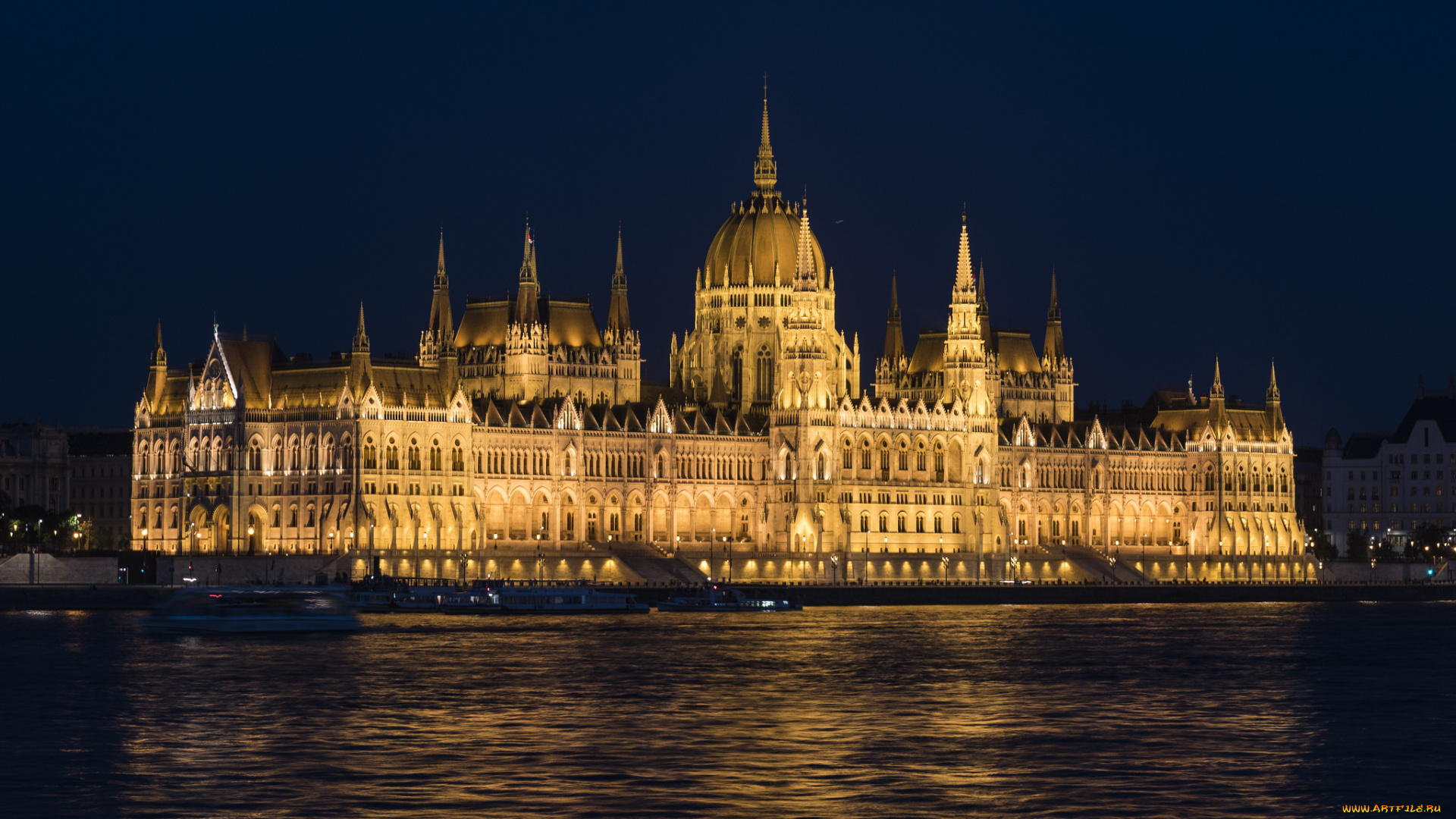 города, будапешт, , венгрия, парламент