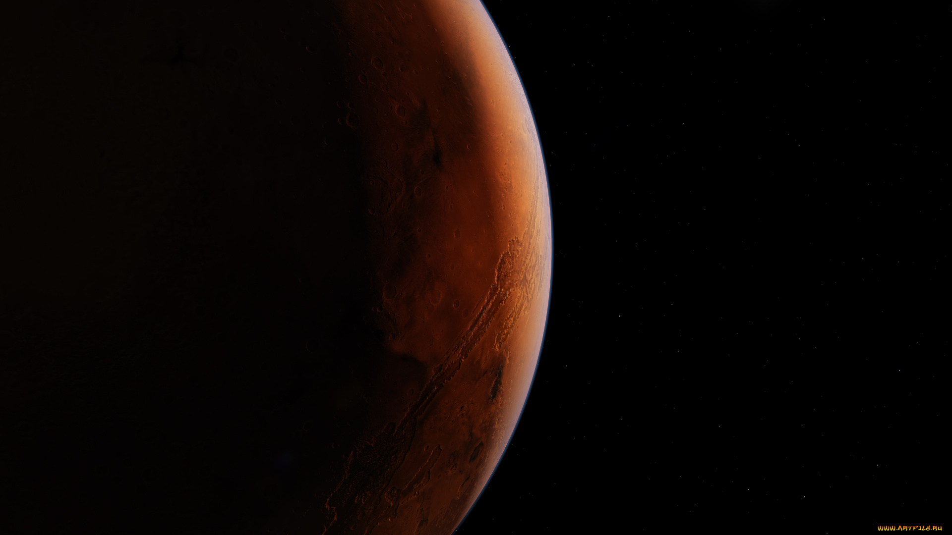 космос, арт, планета, вселенная, звезды, галактика