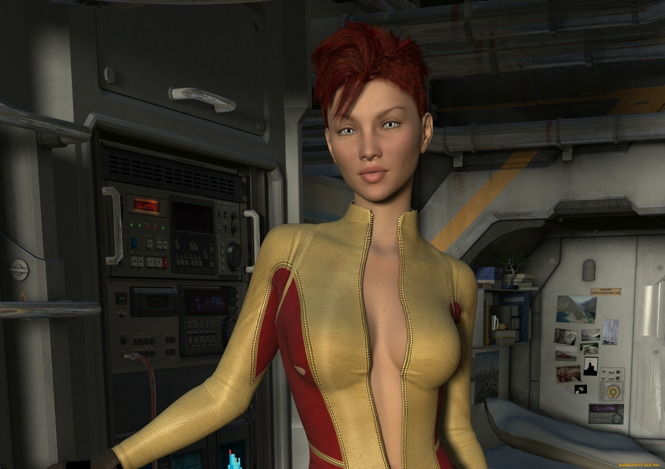 3д, графика, фантазия, , fantasy, взгляд, фон, девушка