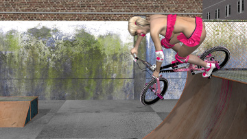 Картинка 3д+графика спорт+ sport фон девушка взгляд